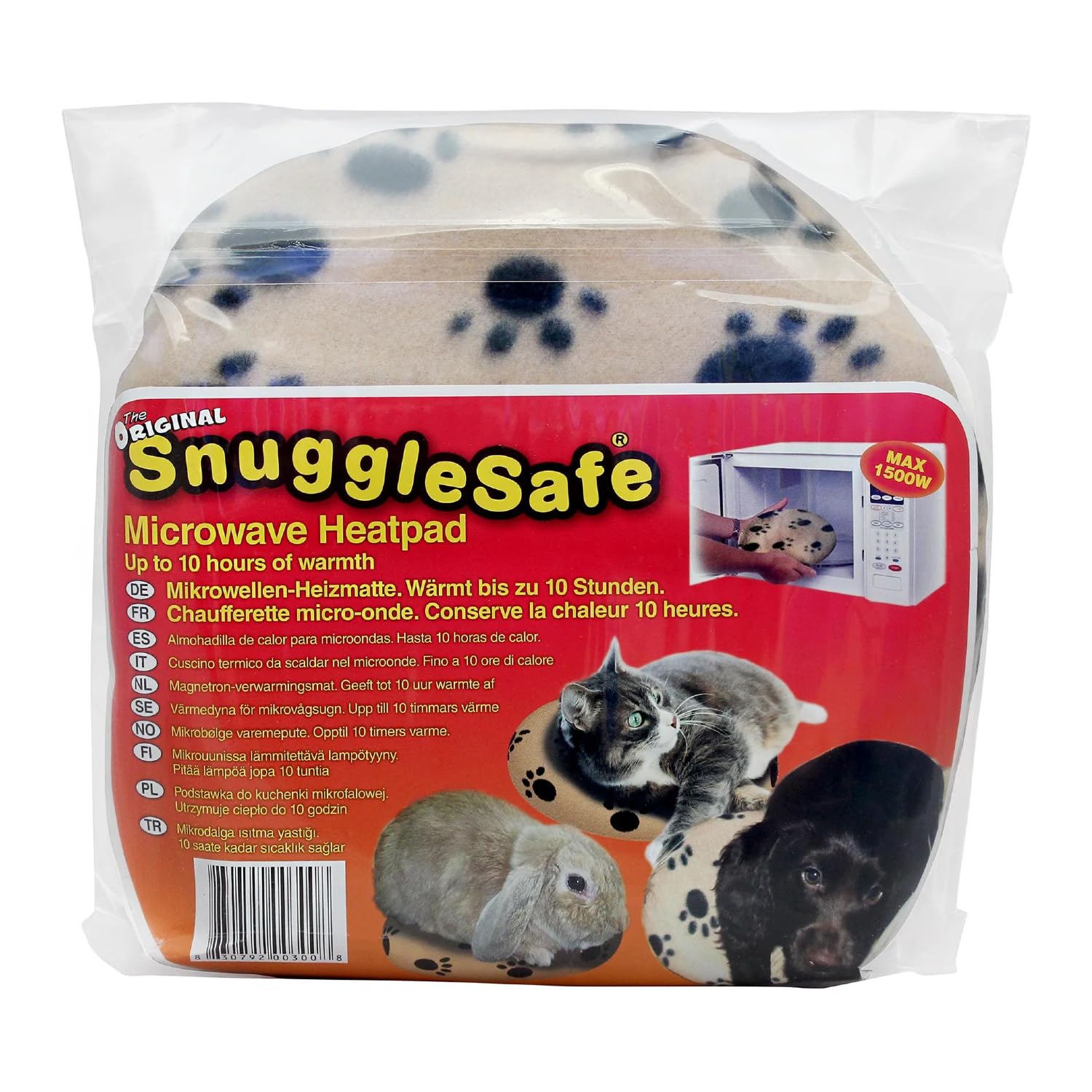 Snuggle Safe Pet Bed Microwave Heating Pad