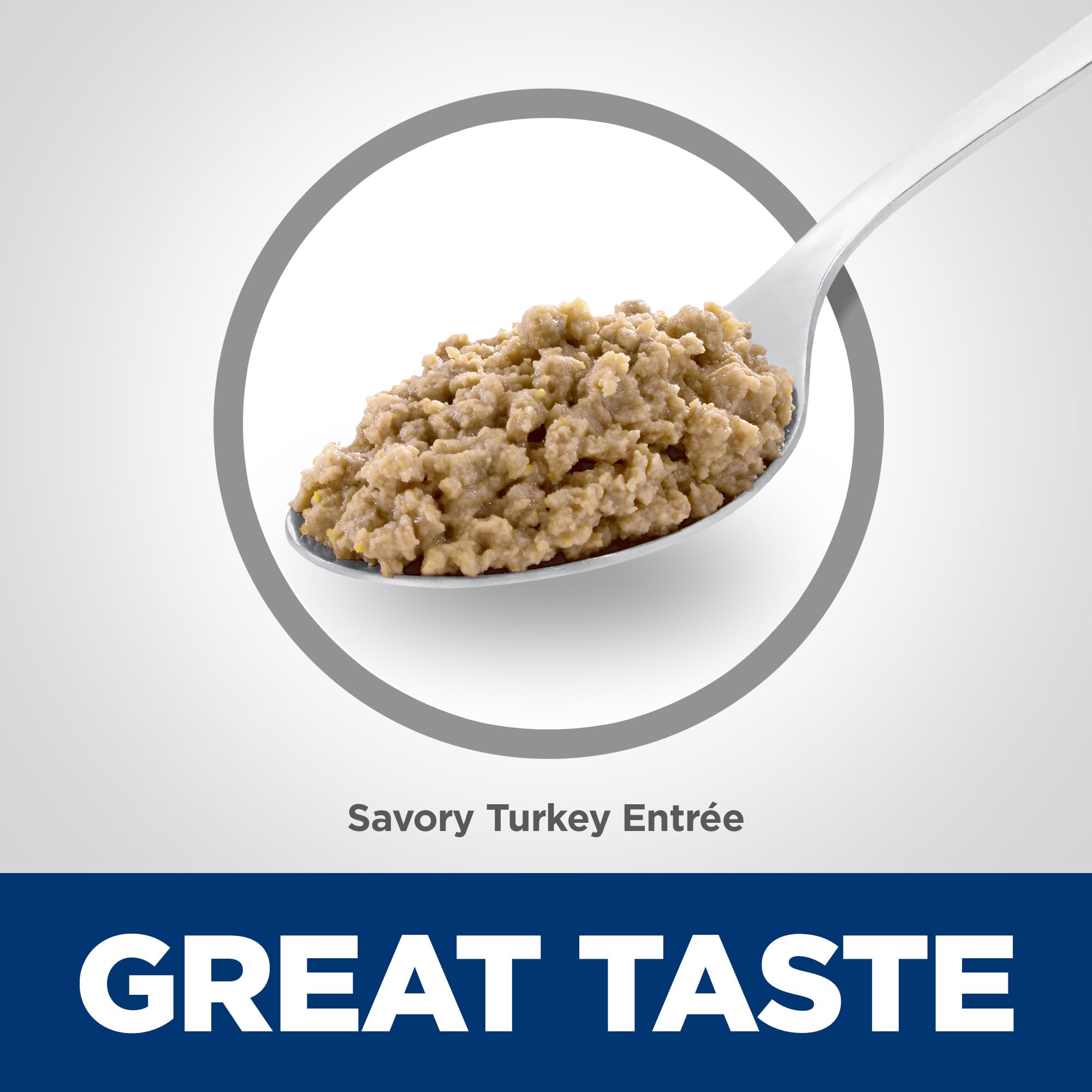 Hills Science Diet Adult 7+ Savory Turkey Entree Minced Cat Food, 5.5-Ounce Can, 24-Pack