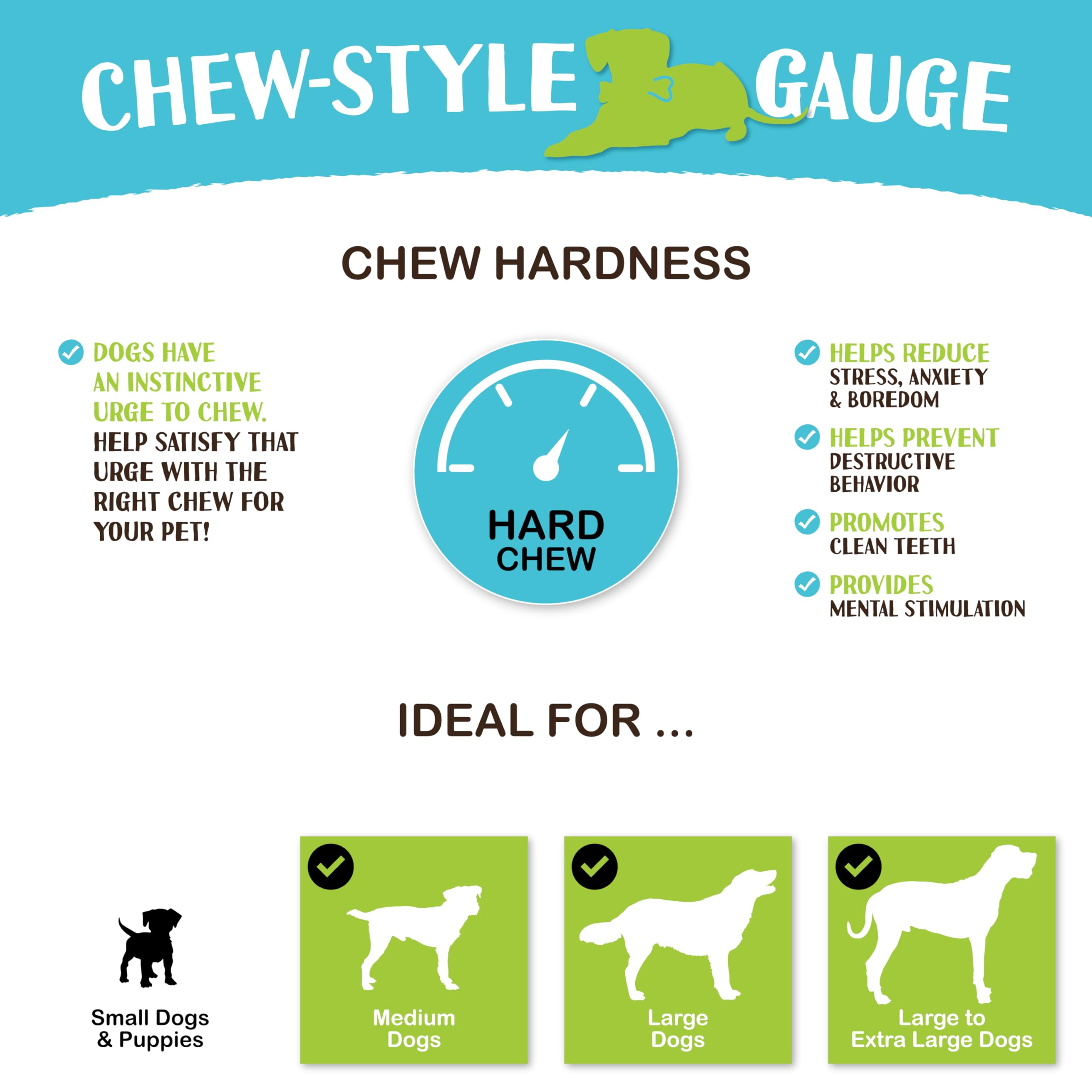 Raw Paws Compressed Rawhide Rings for Dogs, 6-inch, 5-Count - Packed in The USA - Rawhide Ring for Dogs - Digestible Rawhide Don