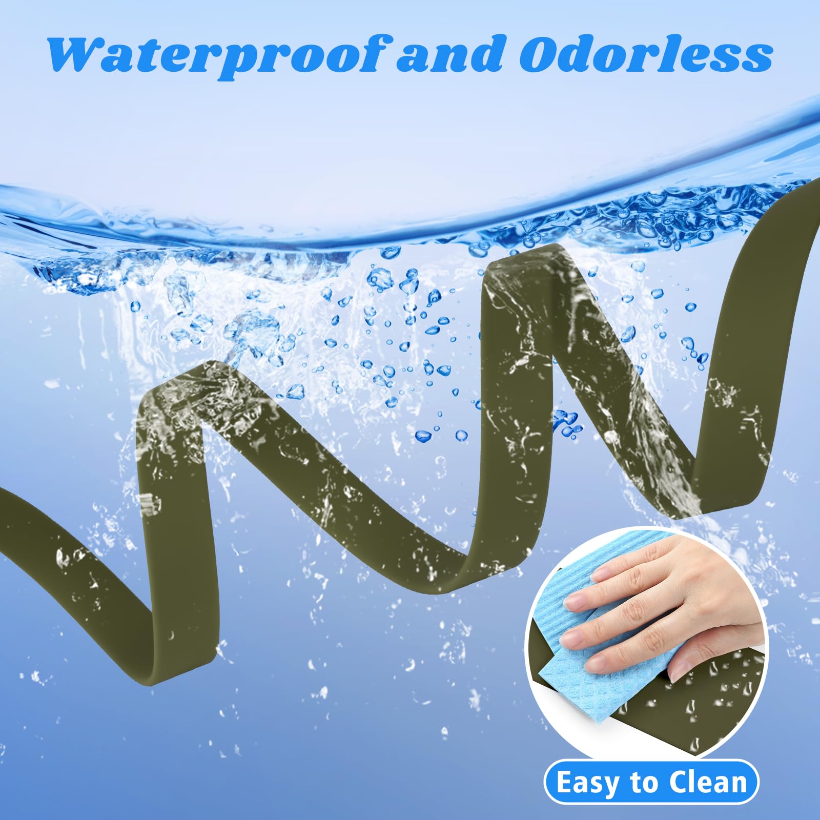 Xiaz Long Leash For Dogs Waterproof, Training Long Line Lead With Padded Handle For Large Medium Small Dogs Outside Walking, Pla