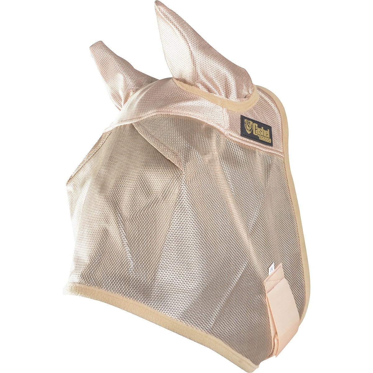 Cashel Economy Horse Fly Mask With Ears, Gold, Yearling