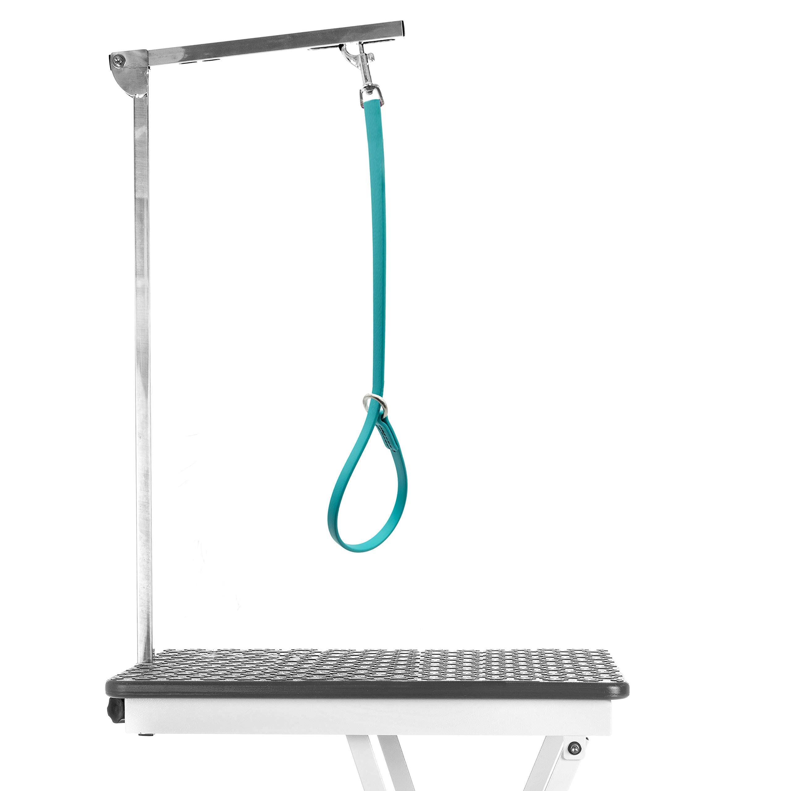 Jelly Pet Grooming Loop Slip Style (1/2'' X 30'', Teal) | Made In The Usa