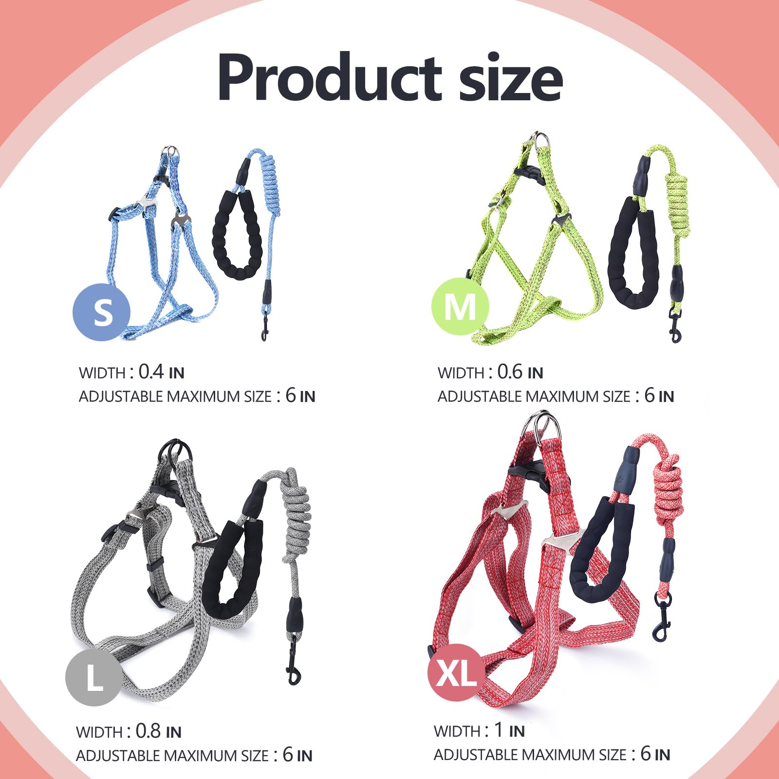 Mini Pig Harness, Adjustable Small Pig Harness With Leash Infinity Style Lead And Soft Foam Handle For Small To Medium Pet Pigs