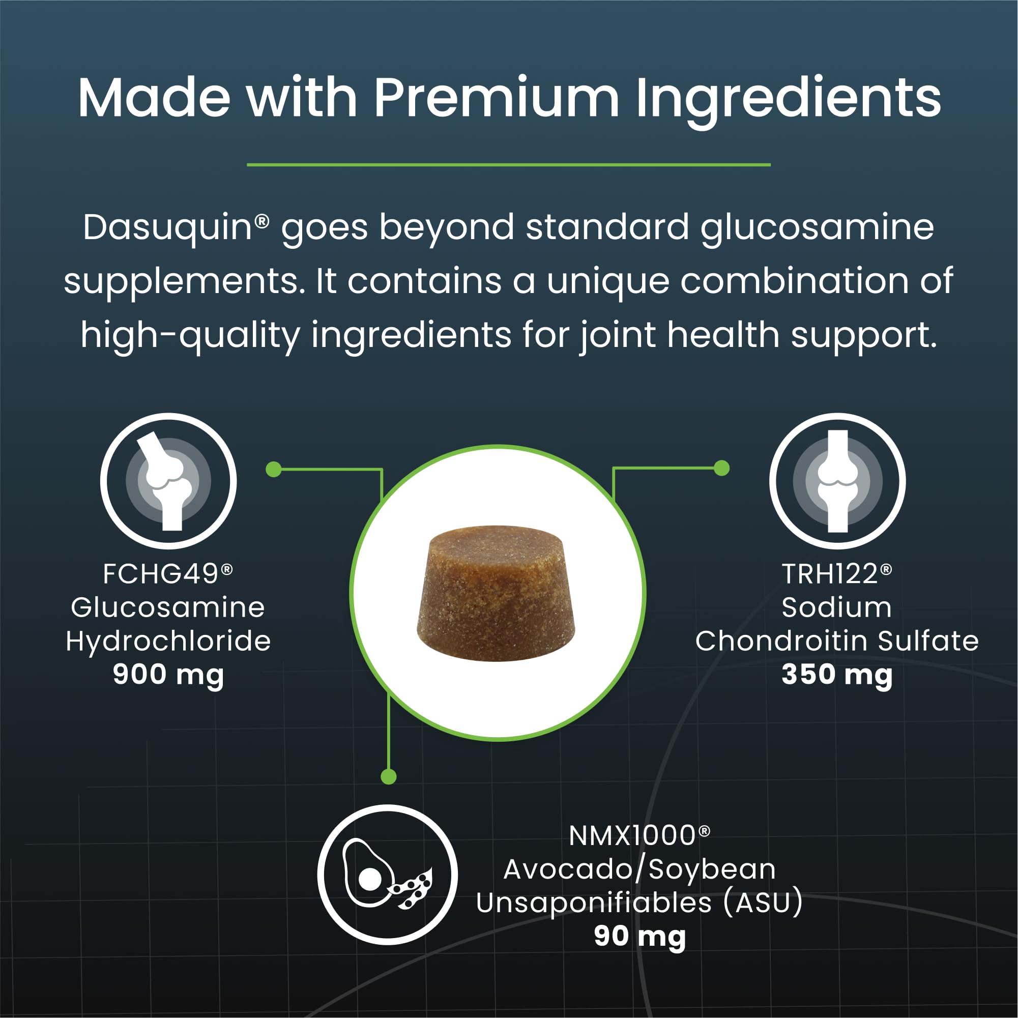 Nutramax Laboratories Dasuquin Joint Health Supplement for Large Dogs - With Glucosamine, Chondroitin, ASU, Boswellia Serrata Ex
