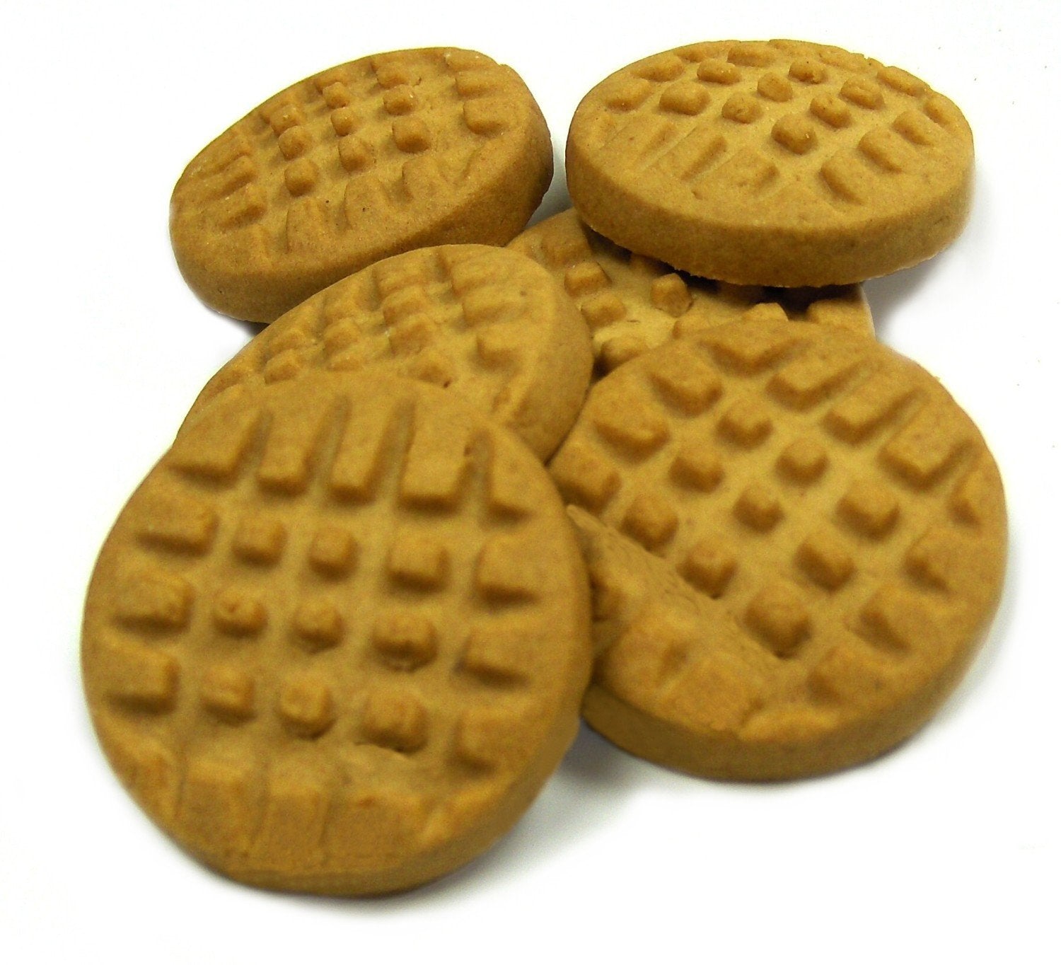 HoneyS Bakery 164-Piece 1-3/4-Inch Old Fashion Peanut Butter Dog Cookies, 5-Pound
