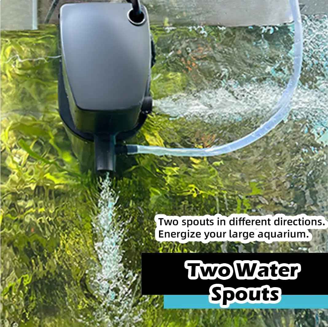 75-200 Gallon Aquarium UV Filter 300GPH Submersible
