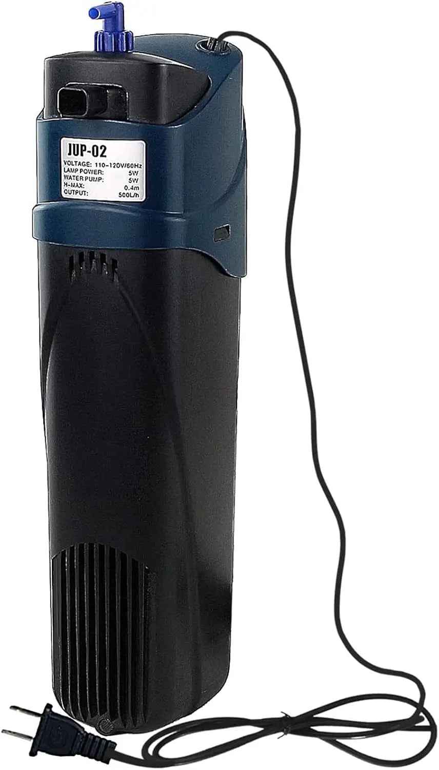 75-200 Gallon Aquarium UV Filter 300GPH Submersible
