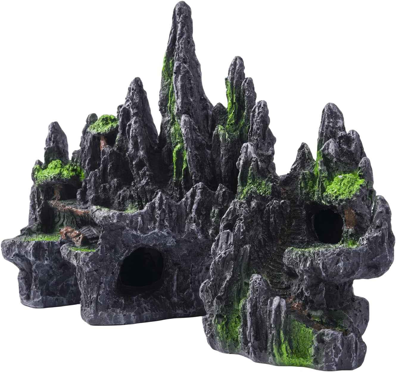 Large Fish Tank Decoration Mountain Cave Bridge Ornament