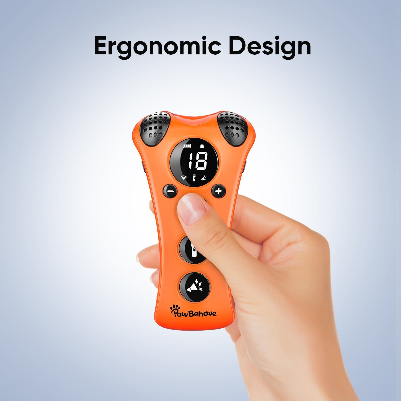 PawBehave Adjustable Ultrasonic Dog Trainer – World's First Variable Frequency Pet Behavior Corrector