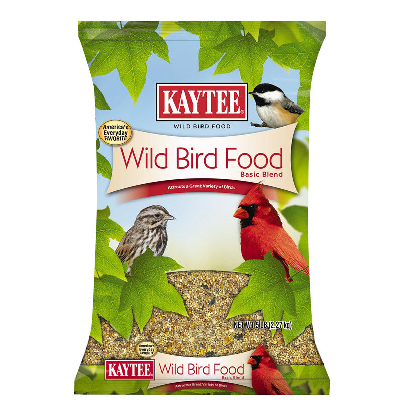 BIRDSEED WILD 5#POLY K-T (Pack of 1)