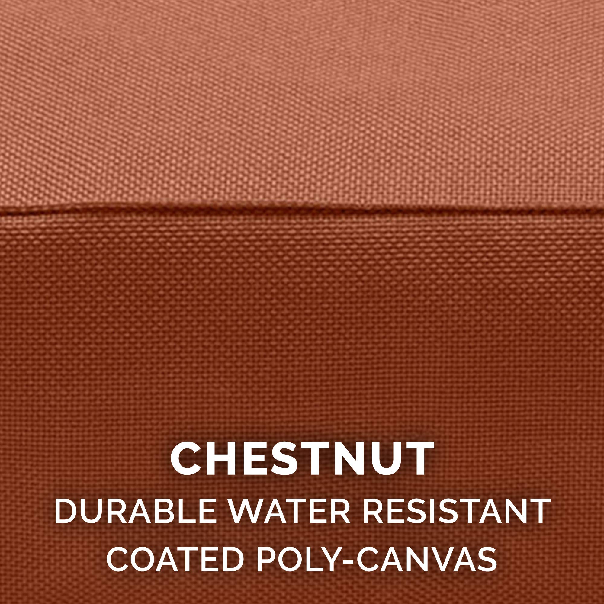 Furhaven Replacement Dog Bed Cover Water-Resistant Indoor/Outdoor Logo Print Oxford Polycanvas Mattress, Washable - Chestnut, Ju