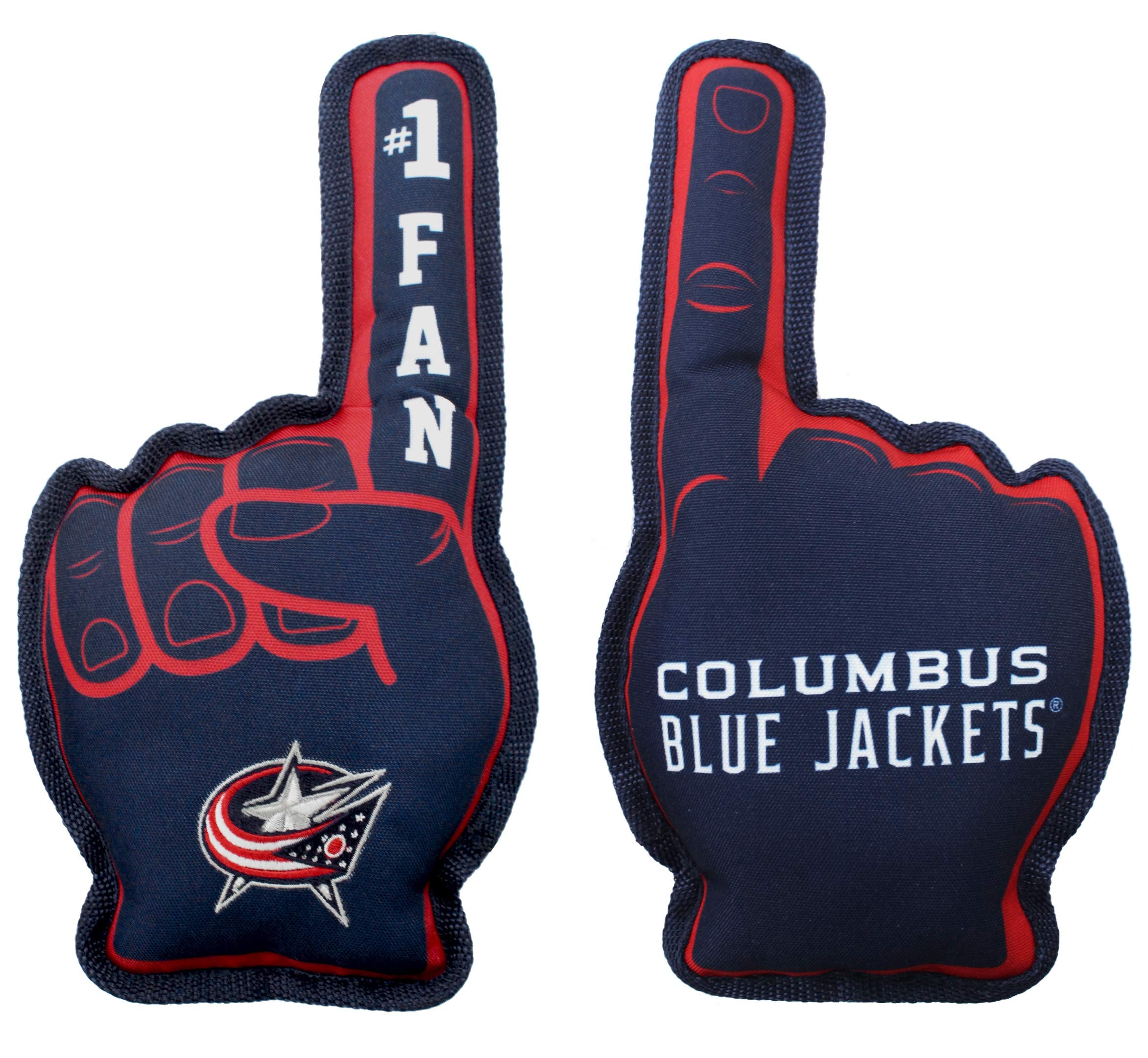 Pets First Nhl Columbus Blue Jackets Fan Toy, Team Color, One Size (Cbj-3277)