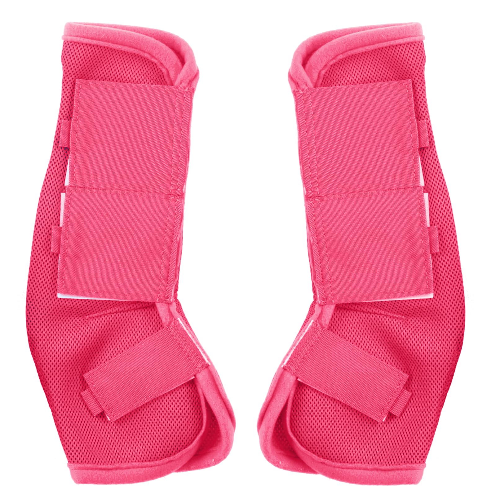 Gallopoff Fly Boots For Horses Set Of 4, Non-Slip Horse Fly Boots, Comfy Airflow Mesh, No More Stomping & Horsefly Nuisance Pink