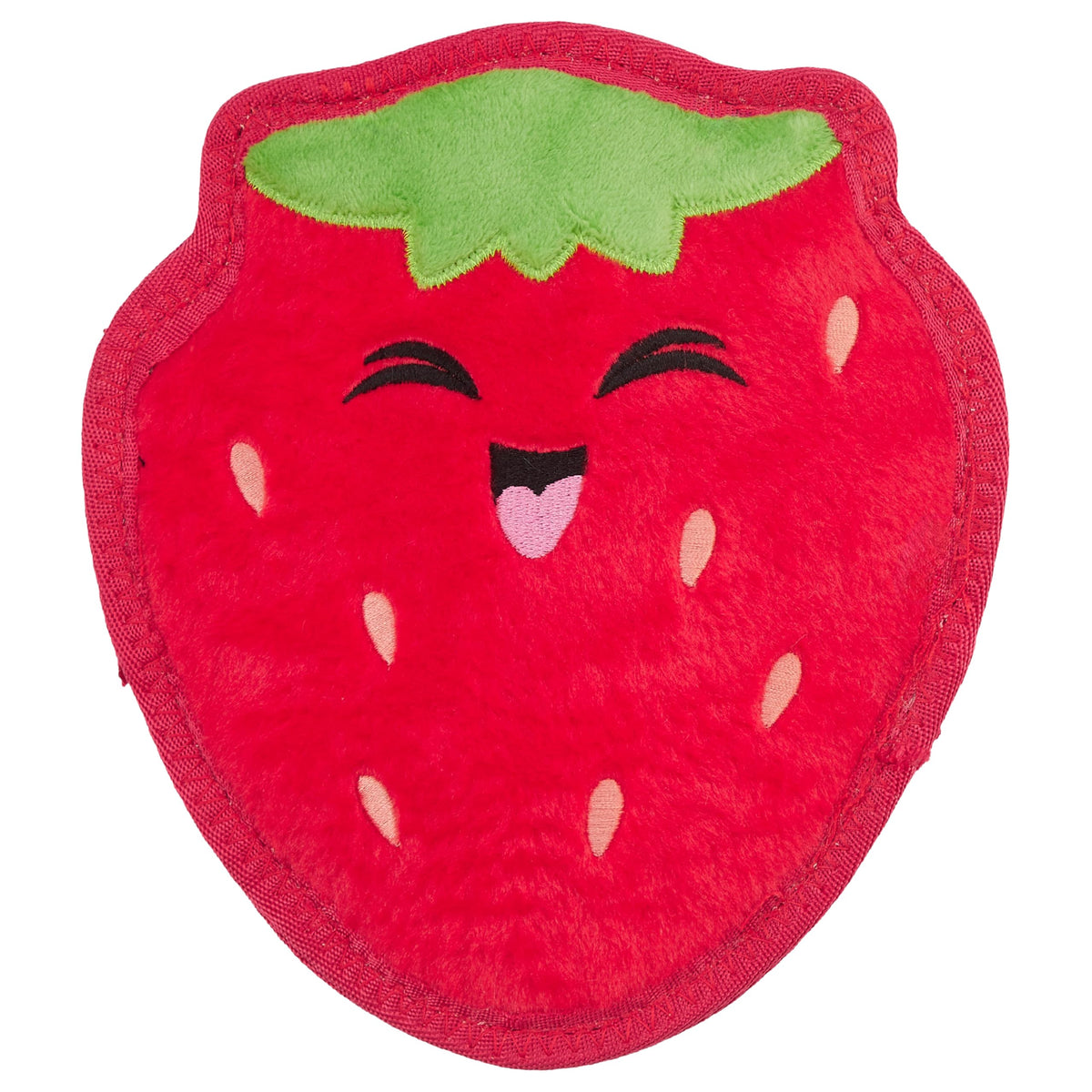 Outward Hound Tough Skinz Strawberry, Red, Medium