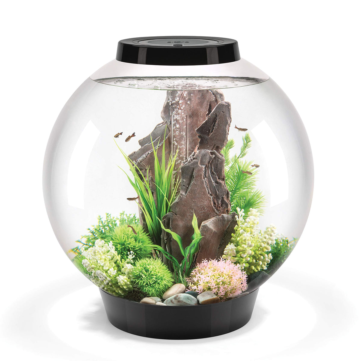 Biorb Classic 60 Aquarium With Led - 16 Gallon, Black