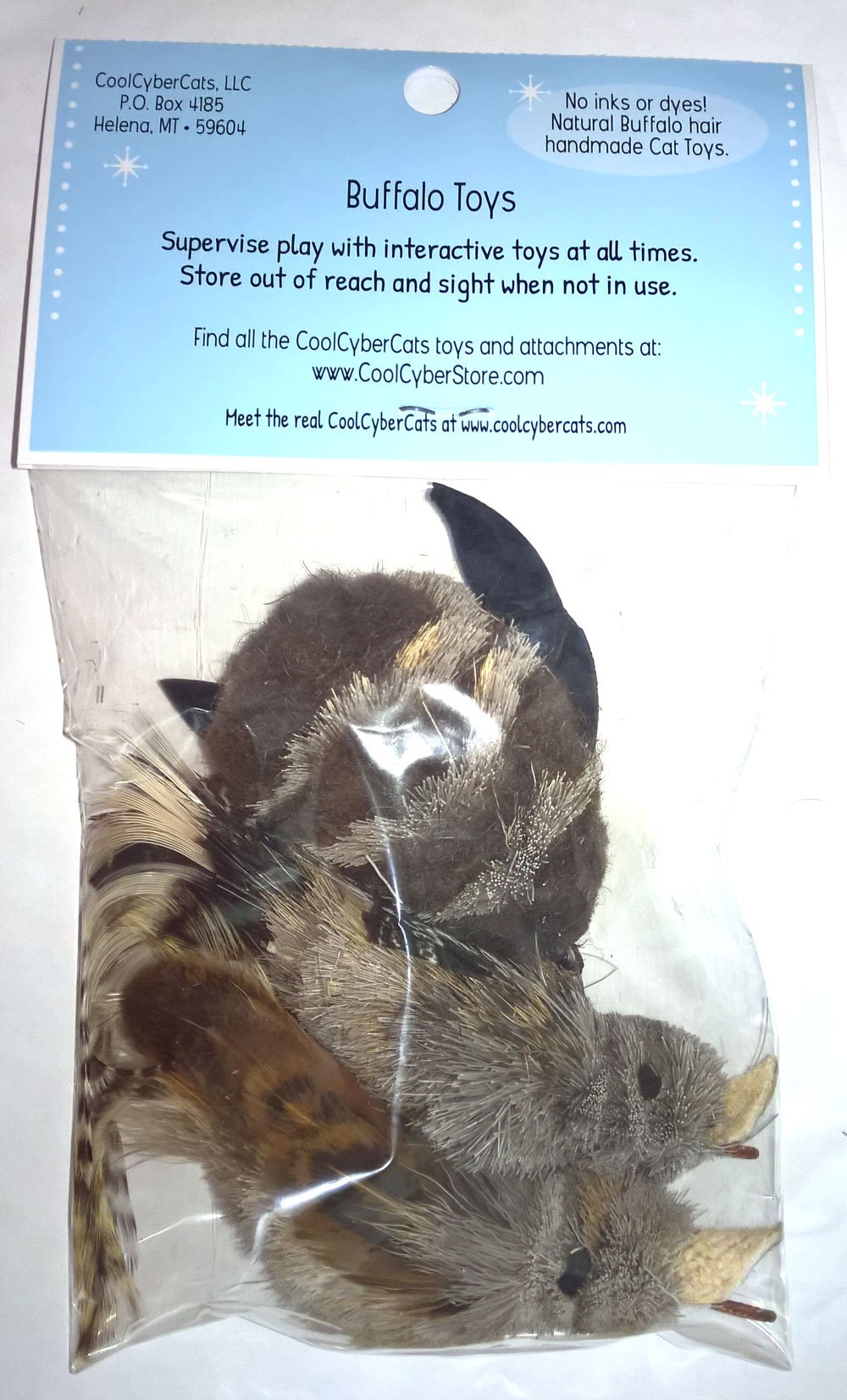 Big Sky Cats Bird And Bee Pack Refill/Attachment (Finch, Gila And Bee) - Fits Wildcat And Popular Bird And Mouse Type Wands/Poles