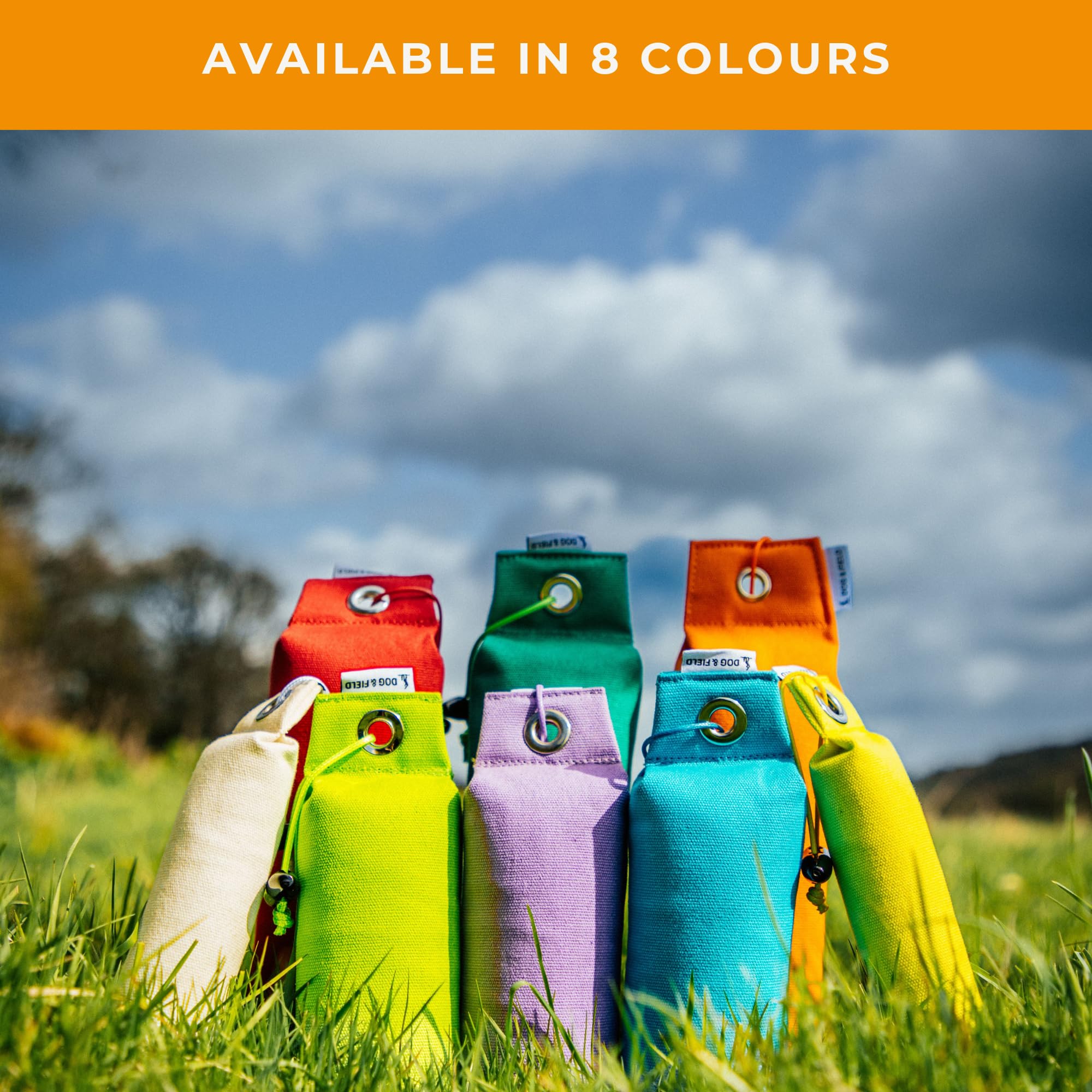 Dog & Field Puppy Training Dummies - Green. 3.5Oz Canvas Training Dummy For Puppies. Dog Retriever Training Dummy, Dog Training