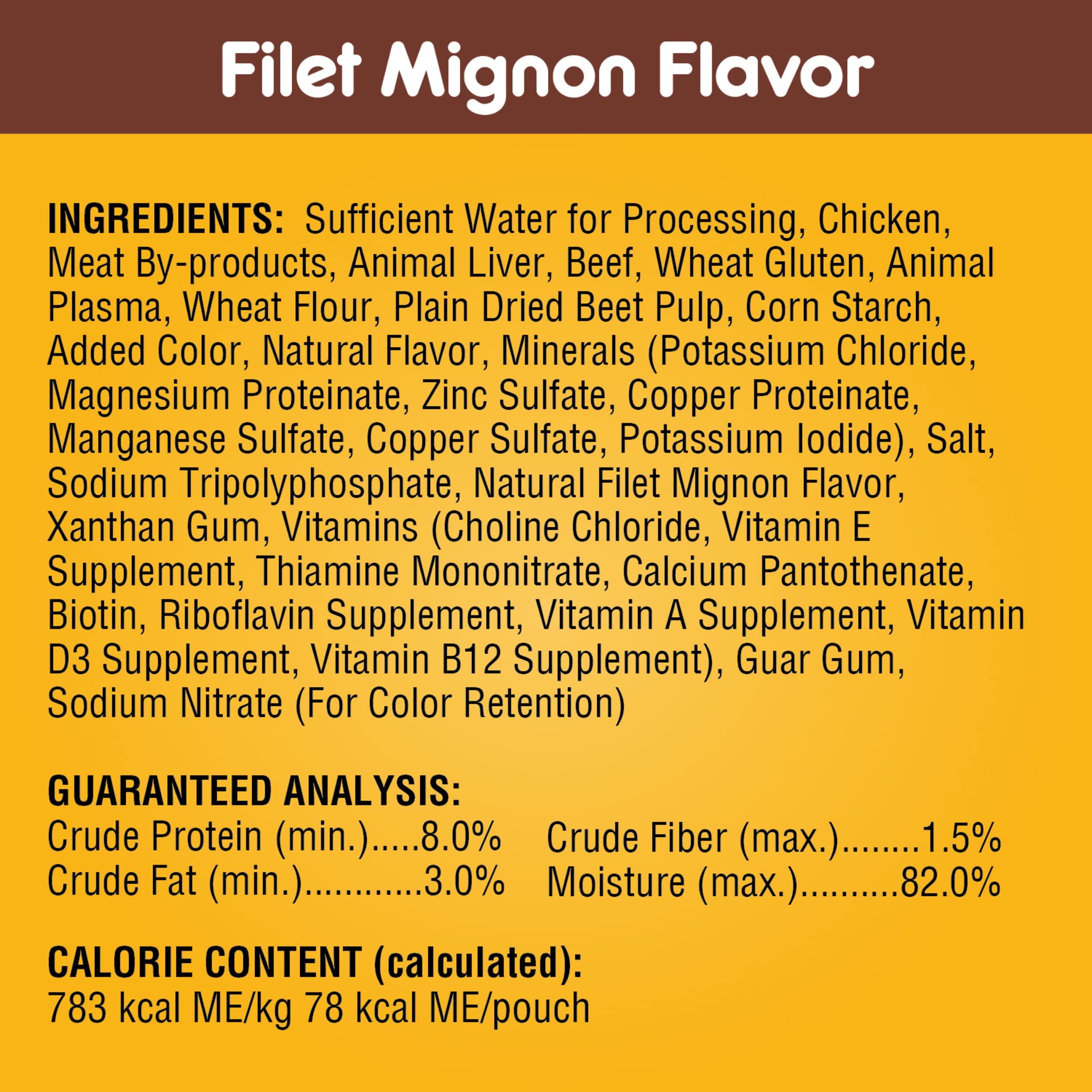 PEDIGREE CHOICE CUTS IN GRAVY Adult Soft Wet Dog Food 18-Pack Variety Pack, 3.5 oz Pouches