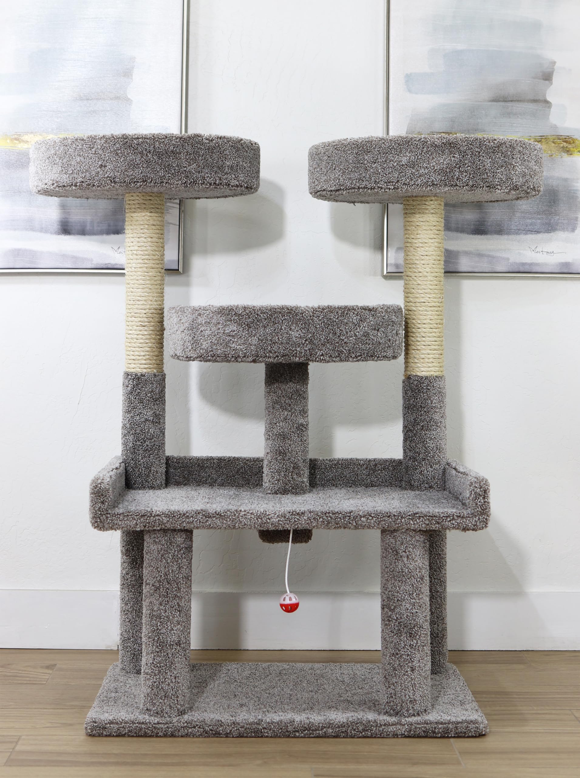 Prestige Cat Trees 46-In Xxl Heavy Duty Cat Tree, Gray