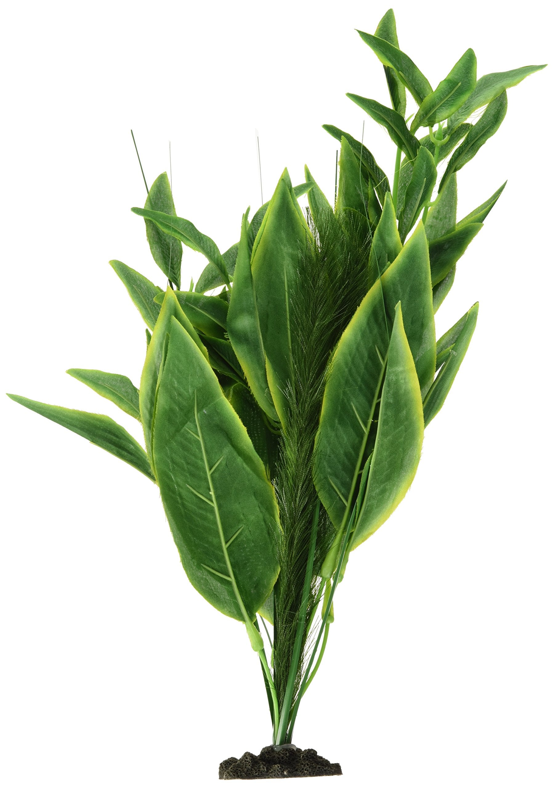 Marina Naturals, Green Dracena Silk Plant, Large Fish Tank Decoration, Pp96