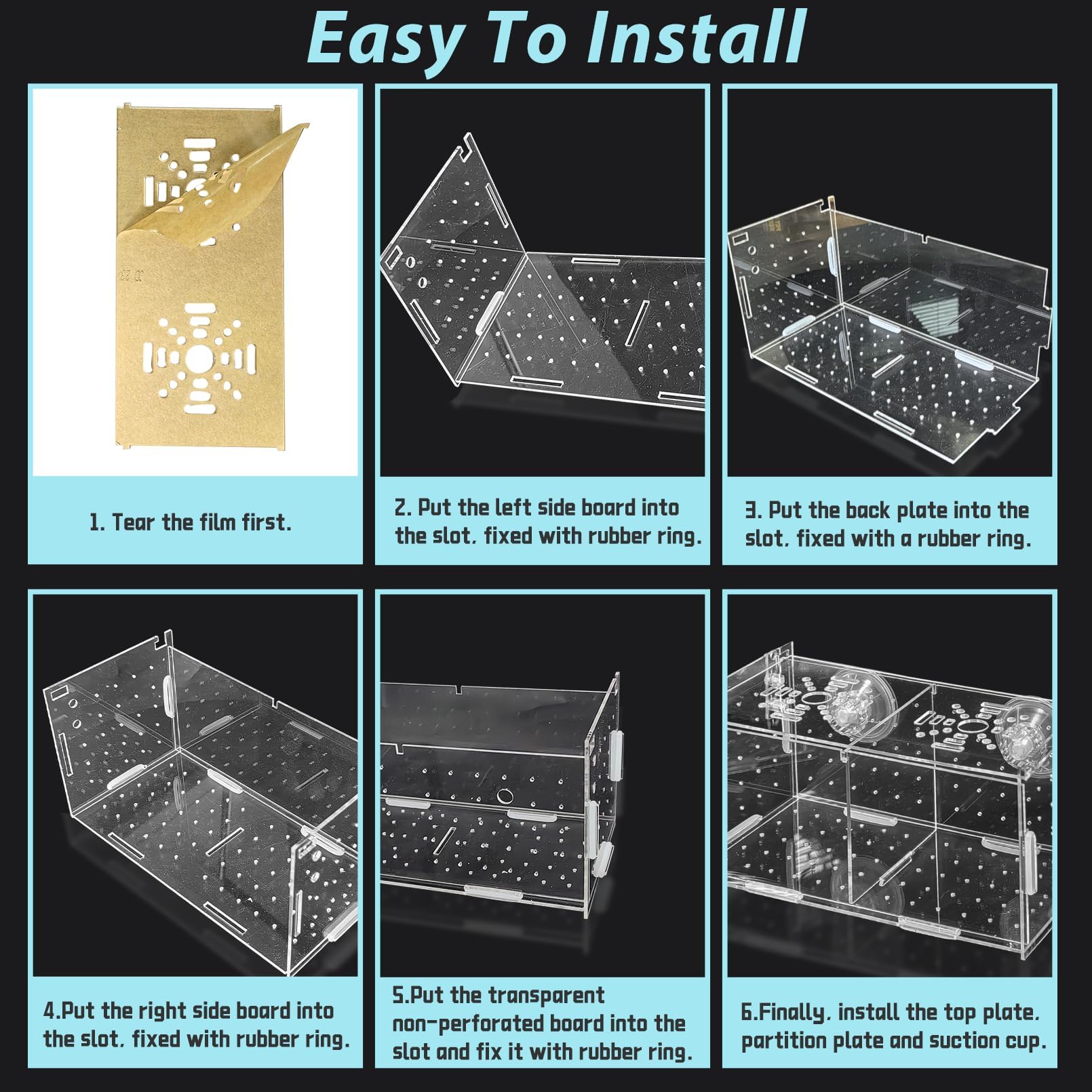 Pinvnby Acrylic Fish Breeding Box