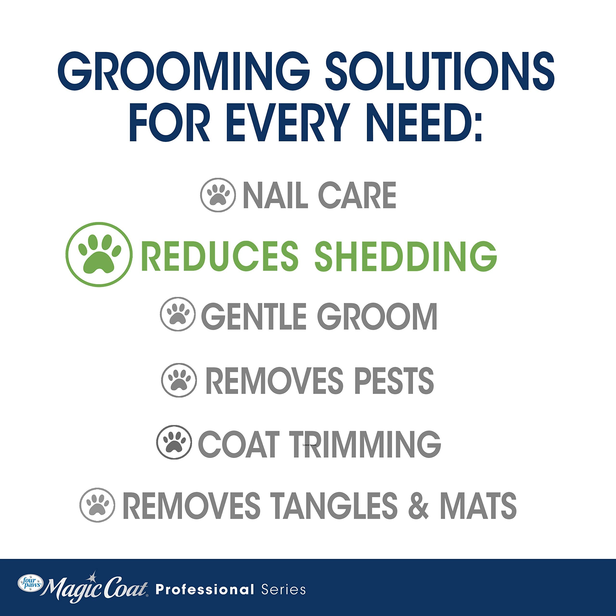 Four Paws Magic Coat Professional Series Grooming Brushes For Dogs & Cats L Trimmers, Nail Clippers, & Brushes Dog & Cat