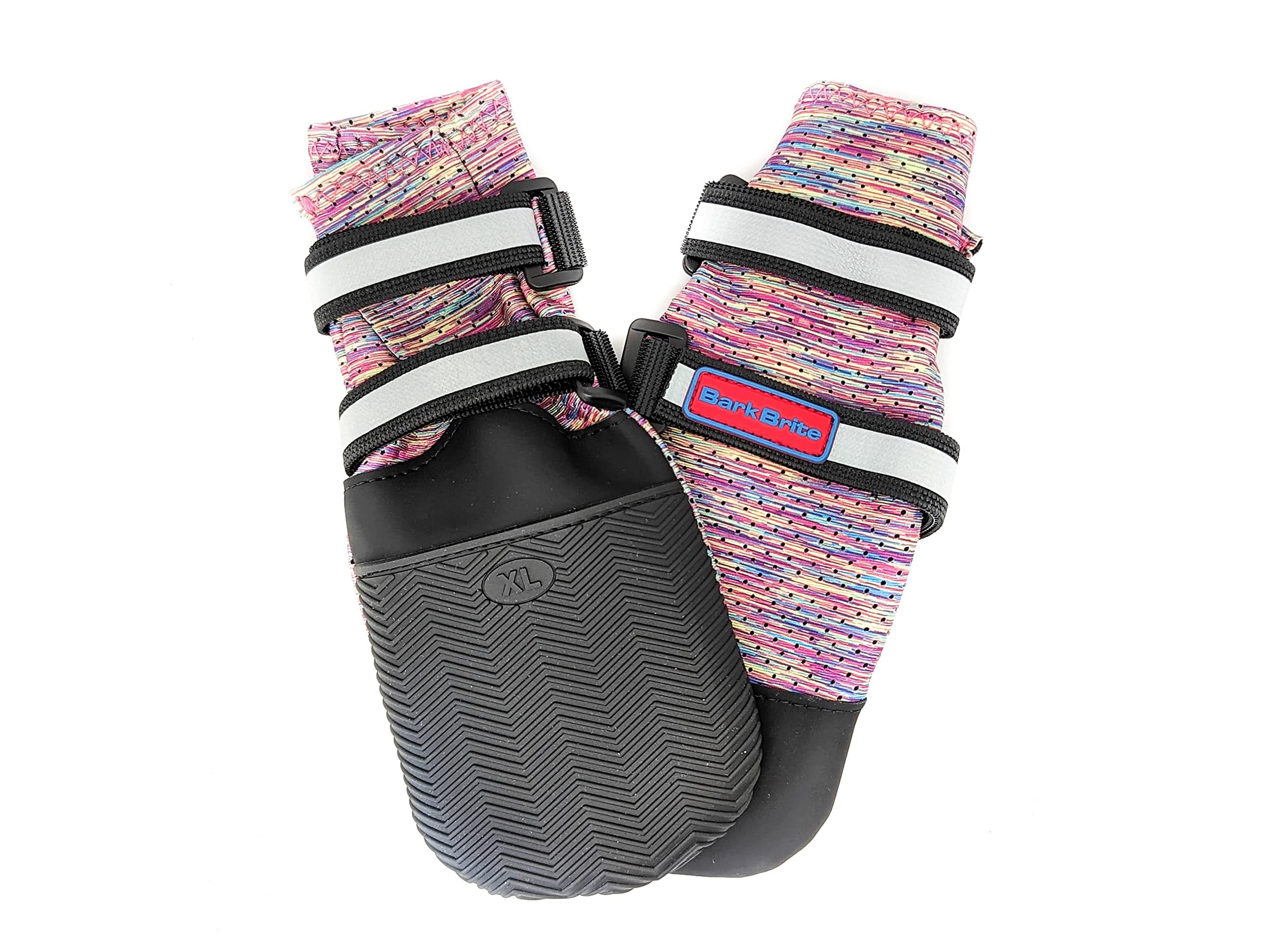 Bark Brite Lightweight Neoprene Paw Protector Dog Boots Designed For Comfort And Breathability In 5 Sizes (Lavender Xl)