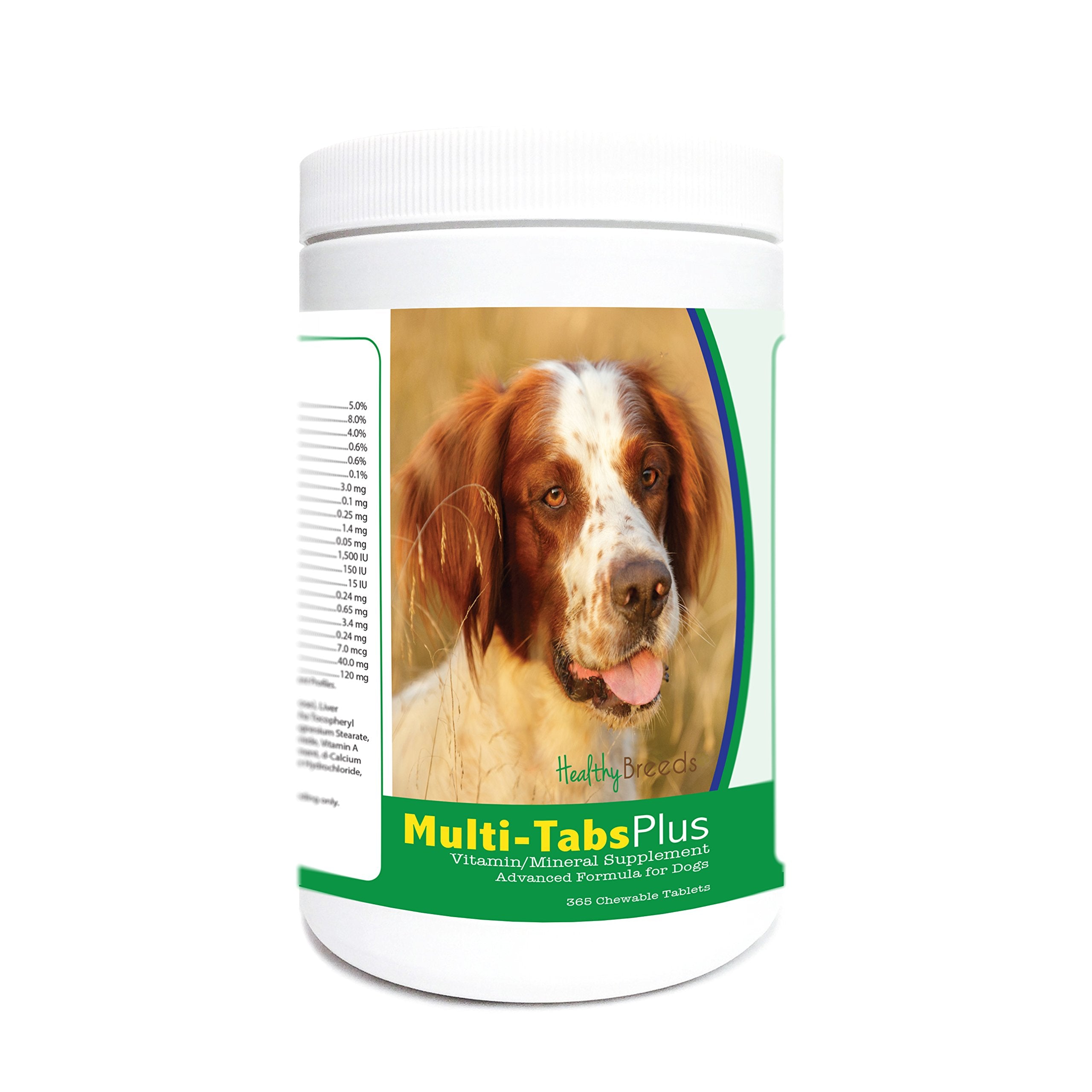 Healthy Breeds Irish Red and White Setter Multi-Tabs Plus Chewable Tablets 365 Count