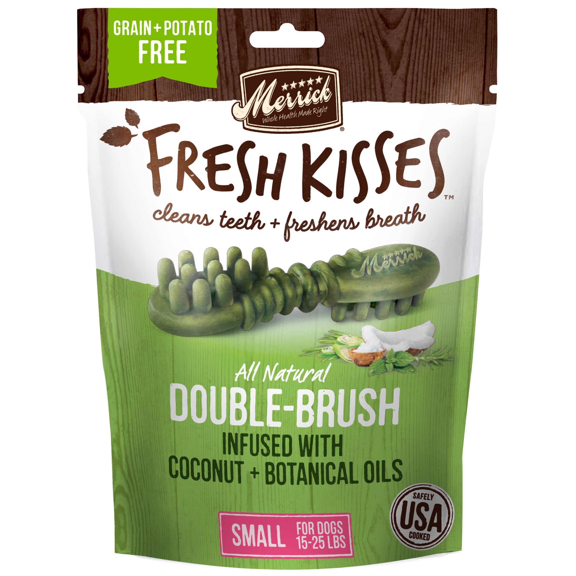 Merrick Fresh Kisses Coconut Oil For Small Dogs (17-30 Lbs) 9.7Oz