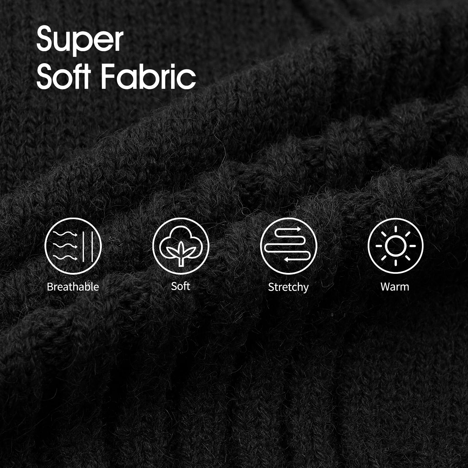 Iecoii Extra-Large Dog Sweater 5Xl,Christmas Dog Sweaters For Extra Large Dogs Girl Boy,Turtleneck Knitted Knitwear For Pet,Easy