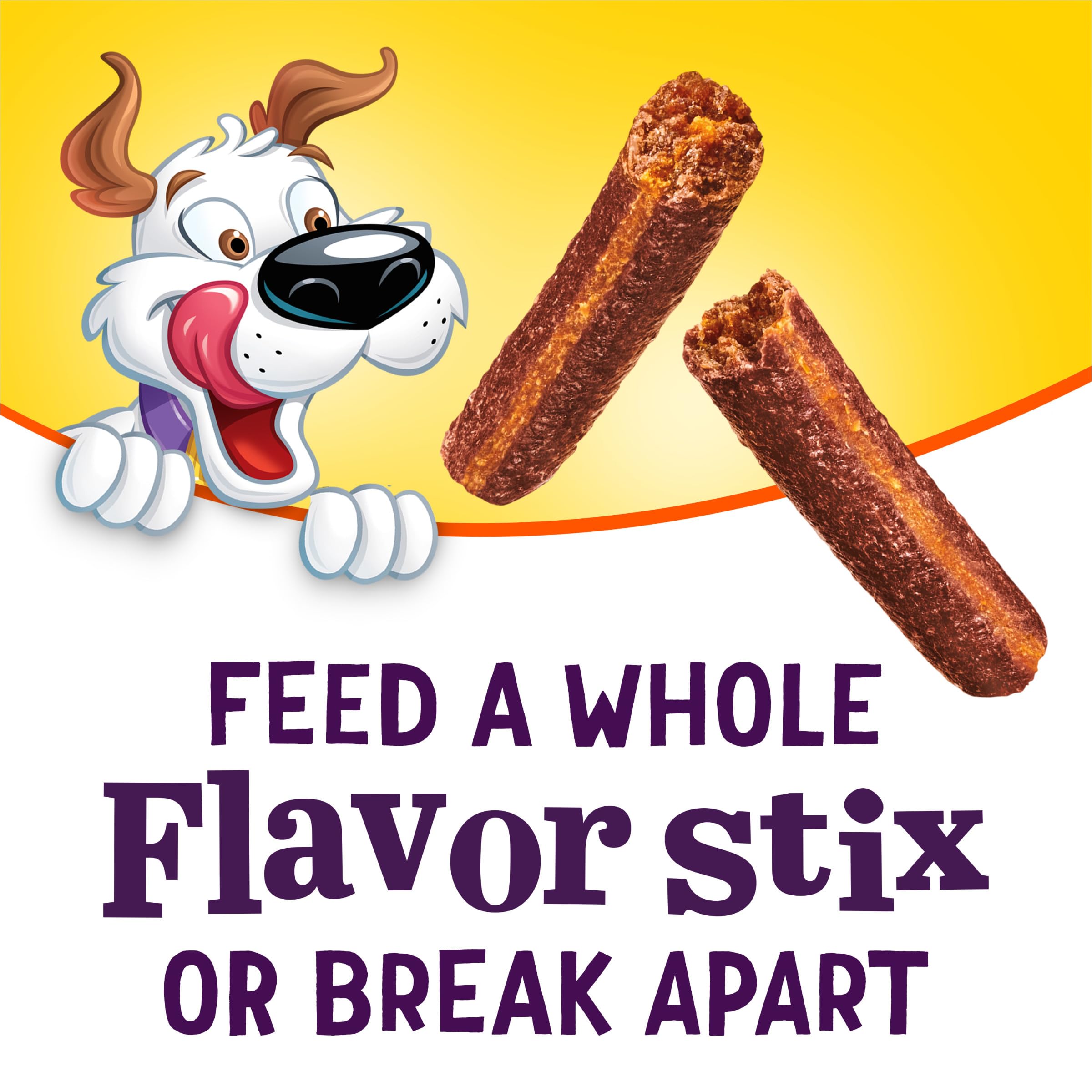 Beggin Flavor Stix Treats for Dogs with Bacon and Cheddar Jack Flavor - 40 oz. Pouch