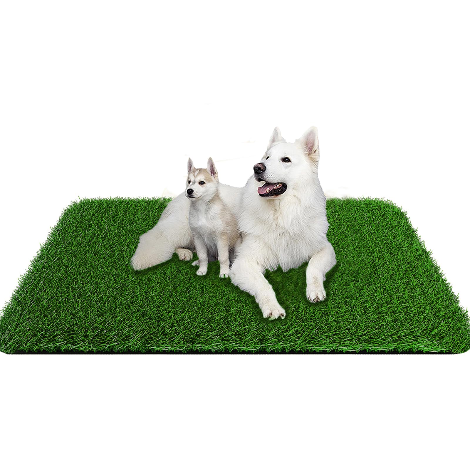Grass Pad For Dogs 39.3 X 31.5 Inches Strong Absorbency Soft And Real Grass For Pets Potty Training, Easy To Clean Fake Grass Fo
