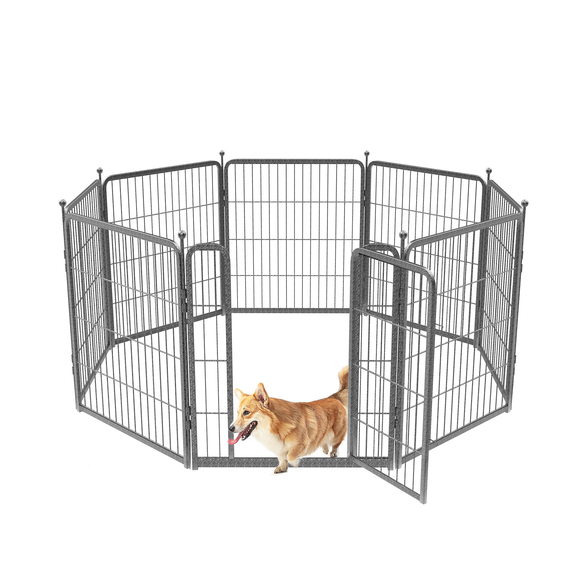 Fxw Aster Dog Playpen Designed For Yard, 8 Panels