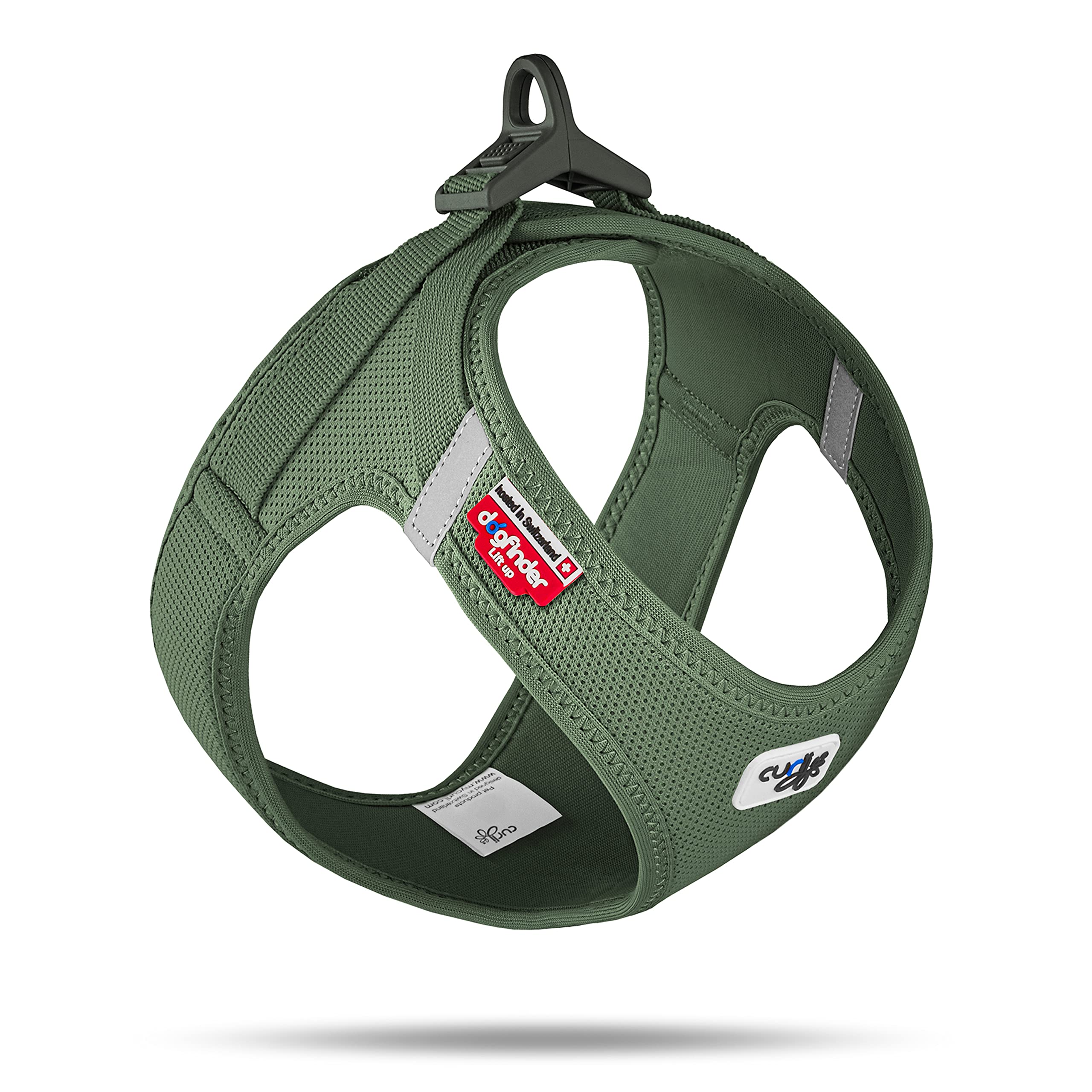 Vest Harness Curli Clasp Air-Mesh Moss L