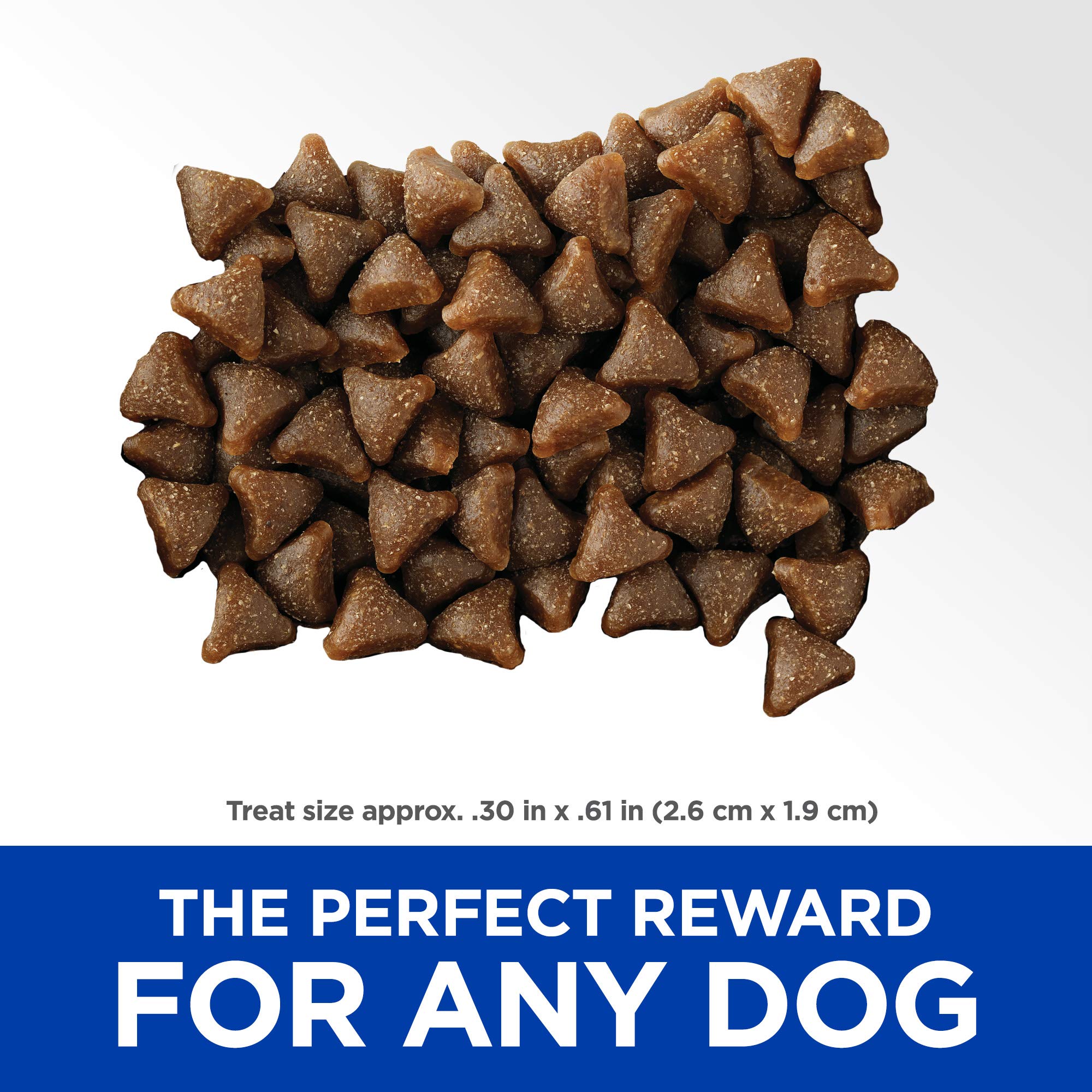 Hill's Natural Dog Treats, Soft & Chewy Chicken Flavor, 3 oz Bag, All Life Stages, Model 1879, White