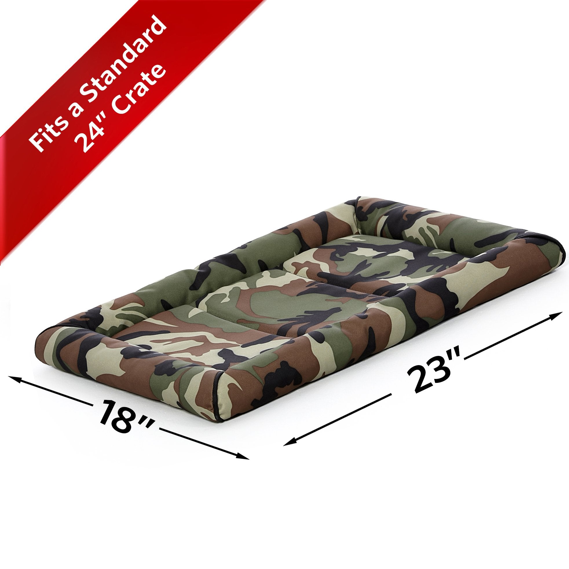 Midwest Homes For Pets Maxx Dog Bed For Metal Dog Crates, 24-Inch, Camouflage