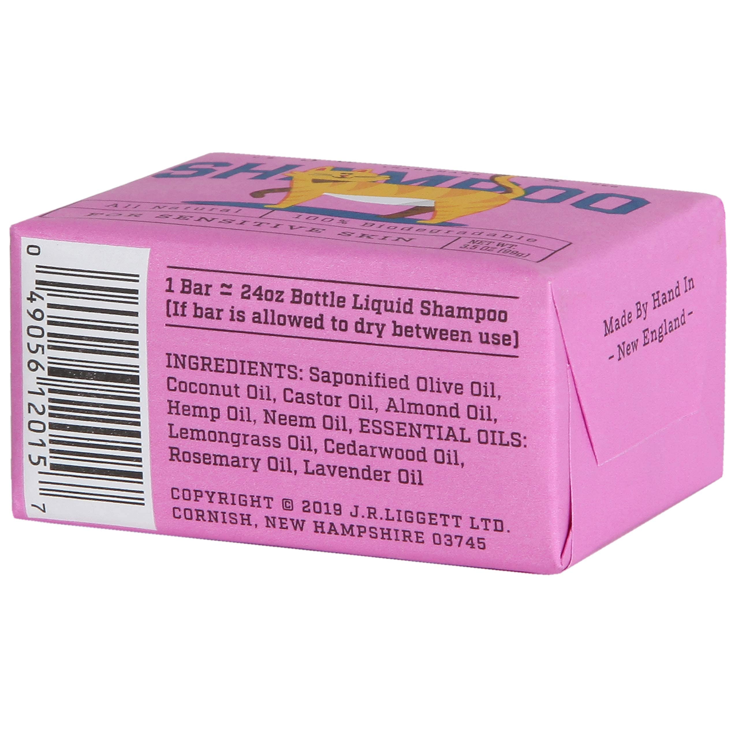 Jrliggett'S Cat Hair Shampoo Bar Great For Sensitive Skin | Relieves Dry, Itchy Skin | Hypoallergenic Formula And Biodegradable