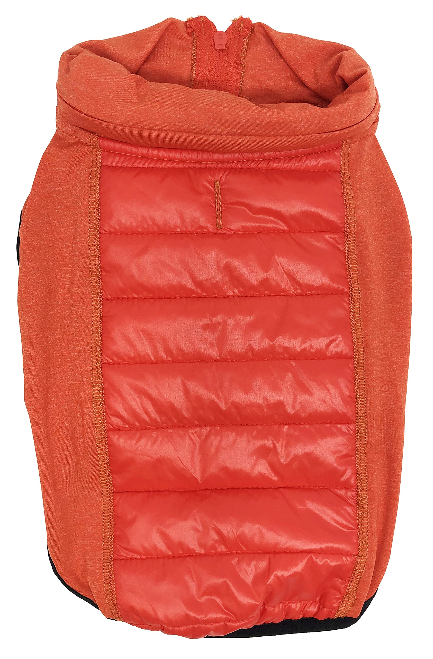 Pet Life Apex Lightweight Hybrid Stretch And Quick-Dry Dog Coat With Pop Out Hood, Sm, Red