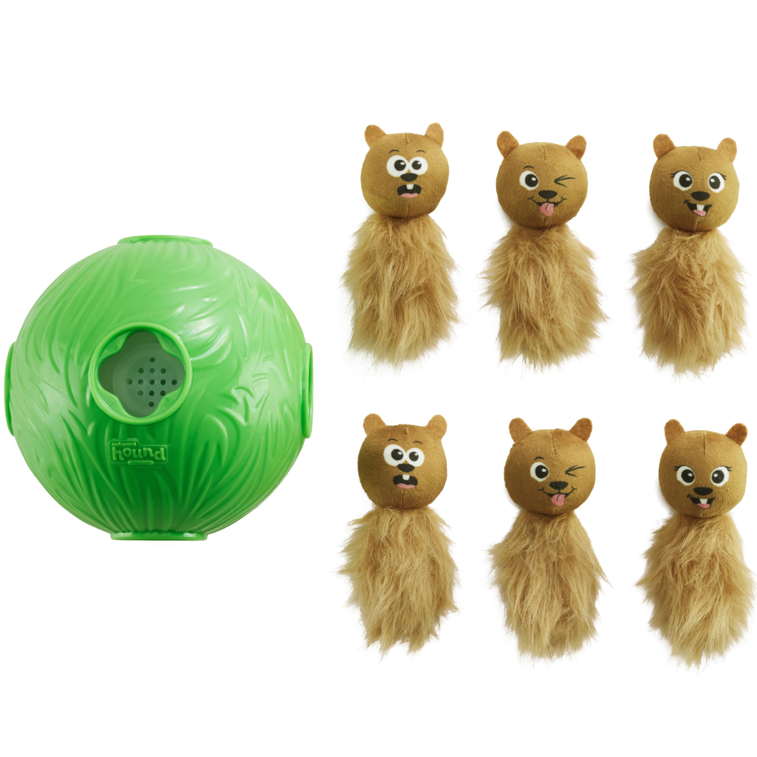 Outward Hound Nina Ottosson Dog Snuffle N Treat Interactive Puzzle Ball & Treat Dispenser Dog Toy