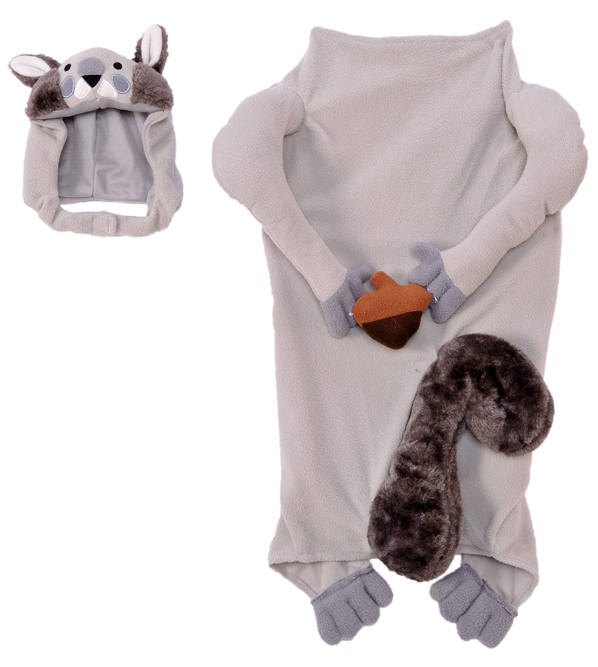 Rubies Squirrel Pet Costume, Small, Plush Material, As Shown, Model 580082 S for Themed Parties & Halloween