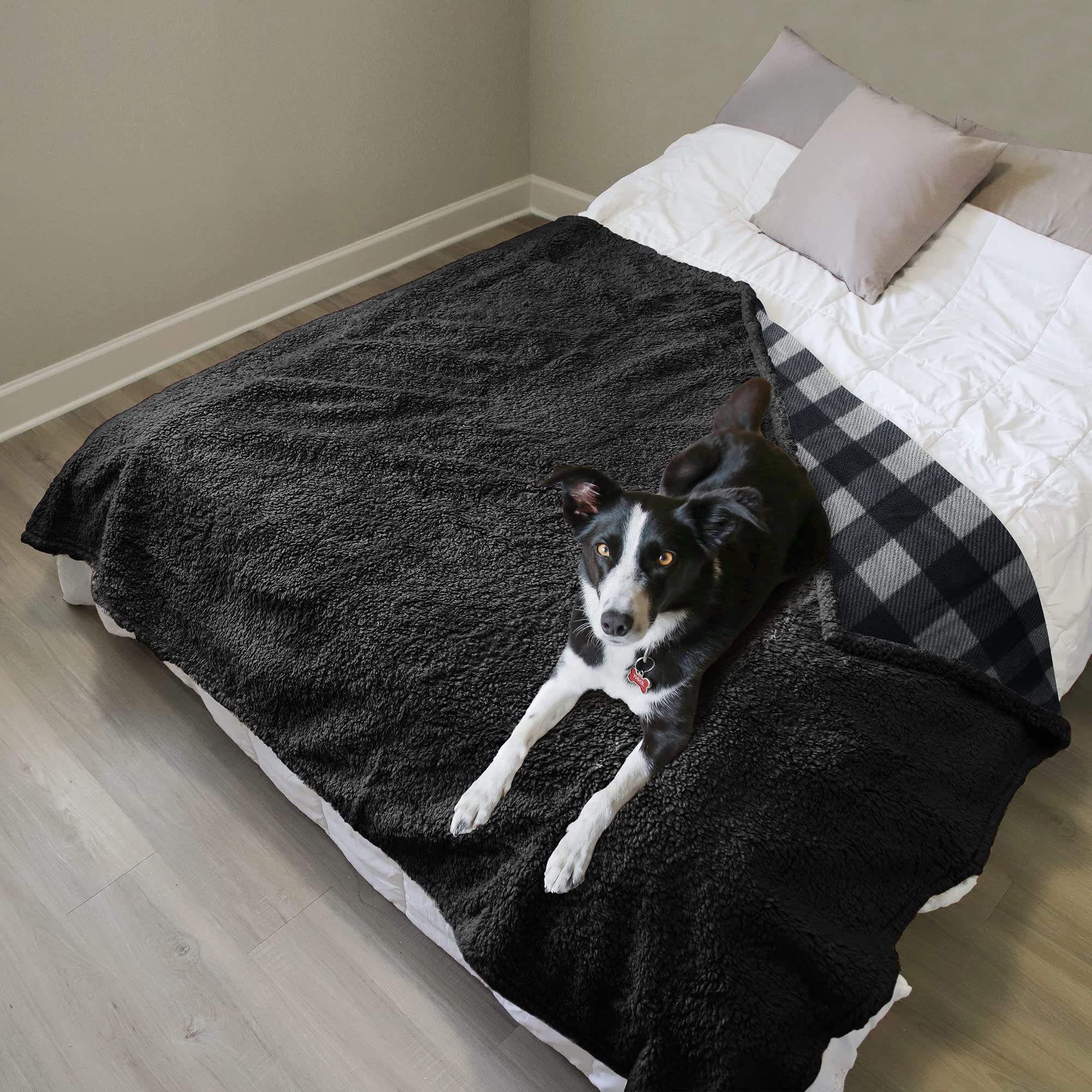 Kritter Planet Waterproof Bed Blanket For Dogs, Intimacy Love Couples Bed Cover Leakproof, Reversible Protector Furniture Couch