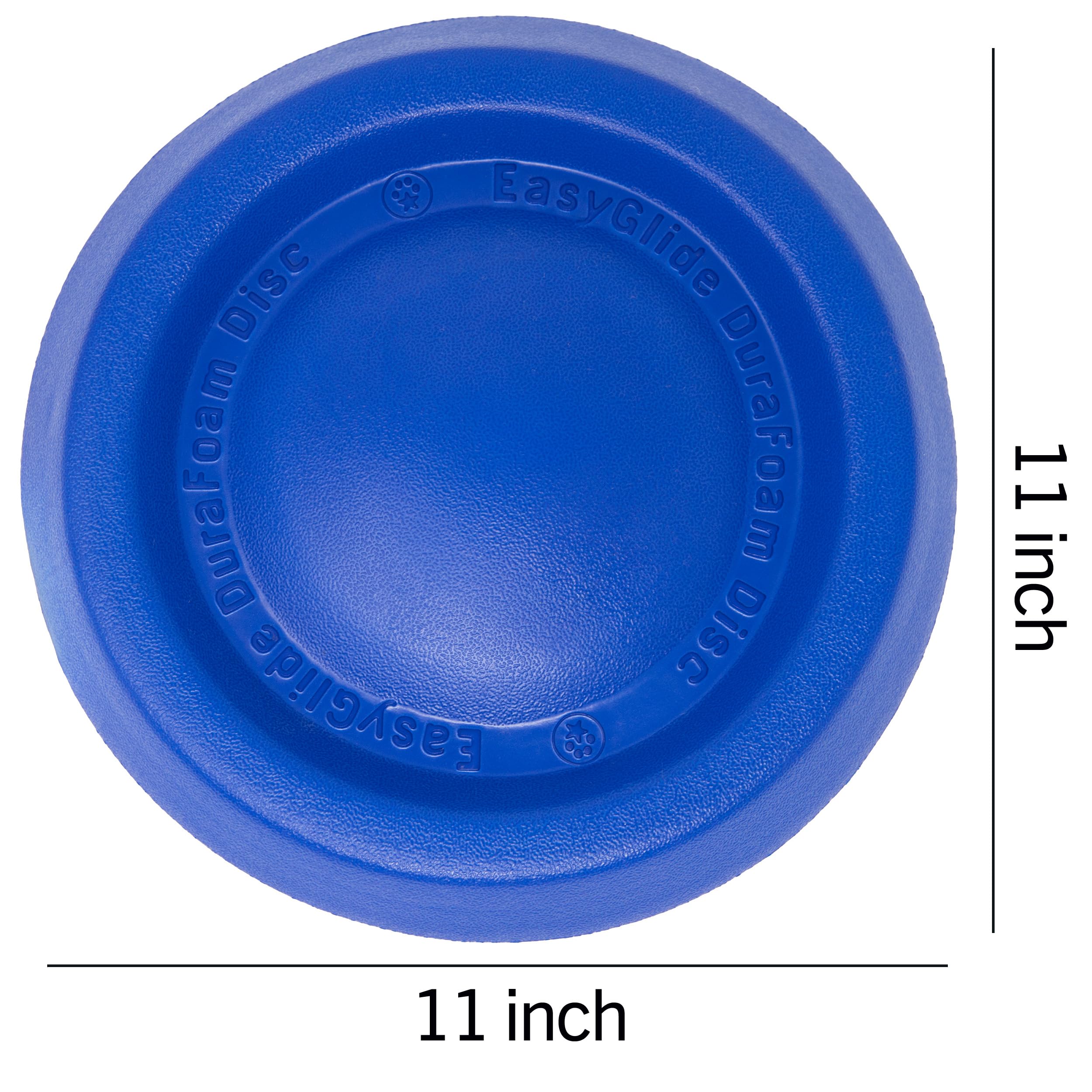 Starmark Easy Glide Durafoam Flying Disc Dog Toy, Color Varies 11'