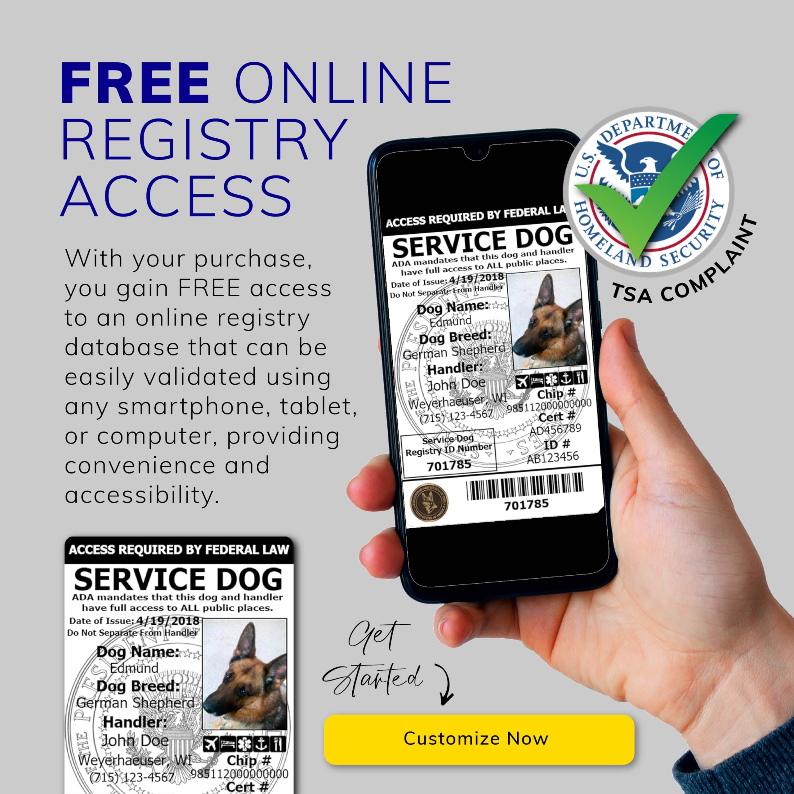 Activedogs Full Service Dog Kit - Small Red - Service Dog Vest Harness With Handle, Service Dog Id, Id Holder, Ada Service Dog Cards, Medical Alert Keychain, Service Dog Leash & Service Dog Patches