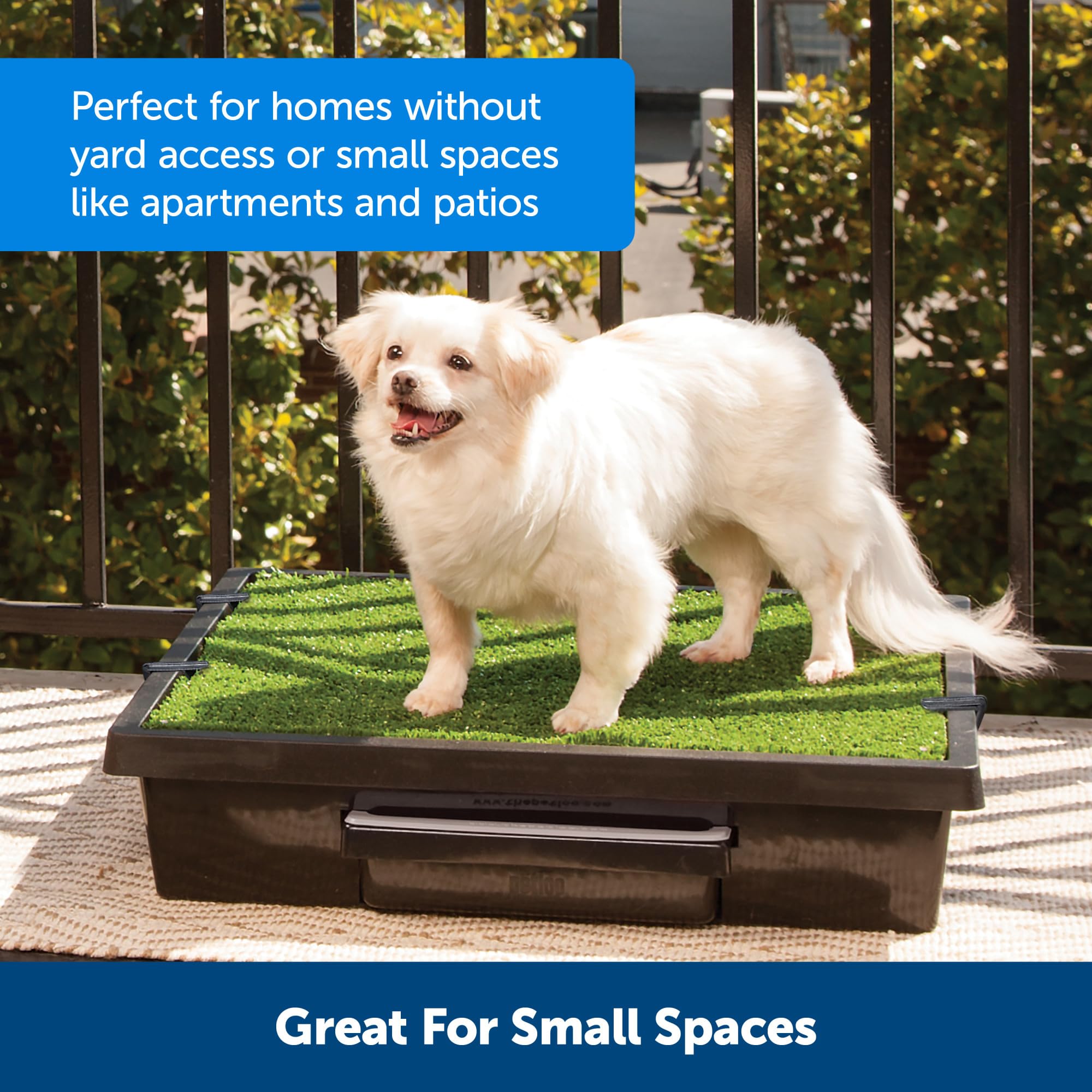 PetSafe Pet Loo Portable Dog Potty - Pet Toilet Alternative for Puppy Pads - Medium - Perfect for House Training - Easy-to-Clean