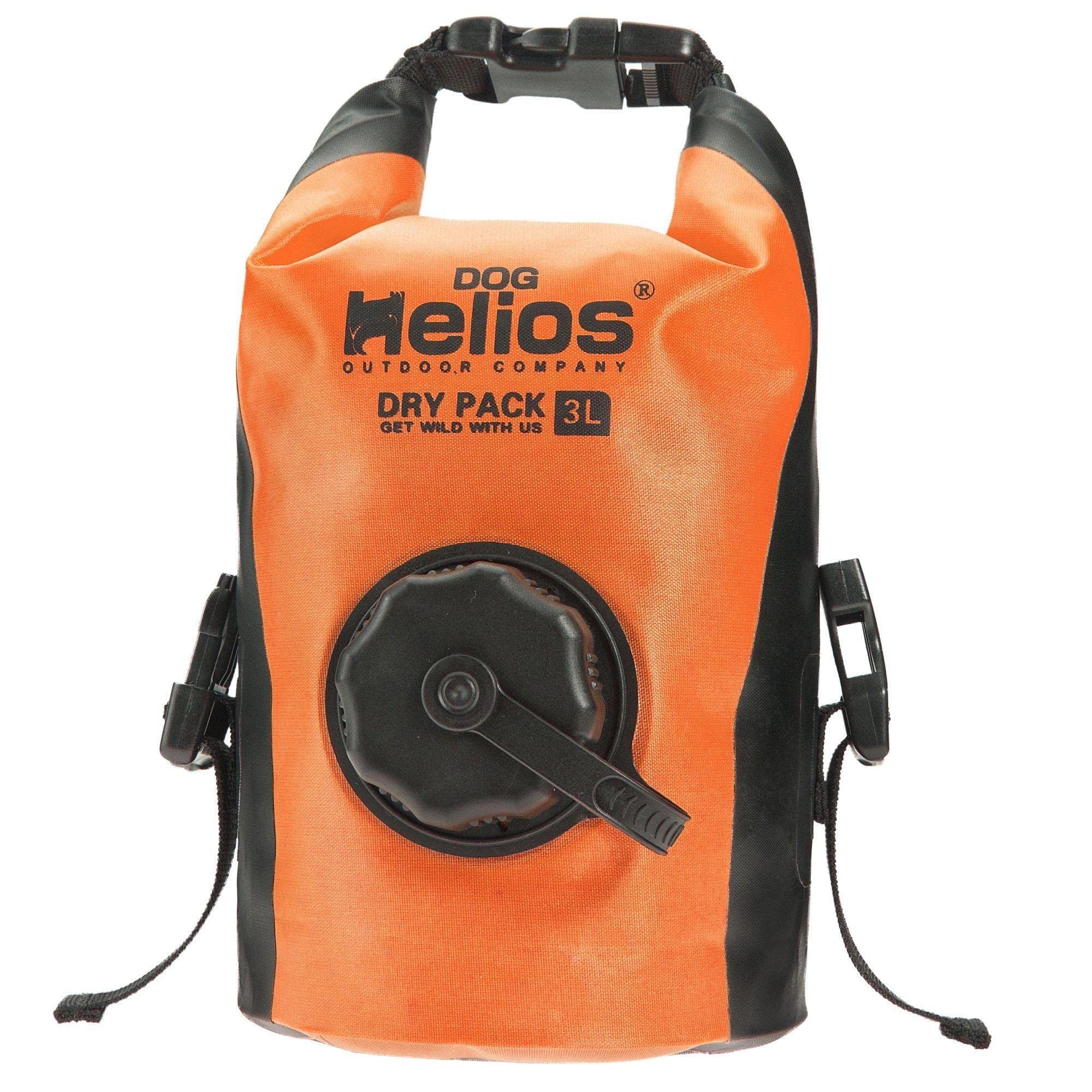 Dog Helios Grazer Waterproof Outdoor Travel Dry Food Dispenser Bag, 3L, Orange
