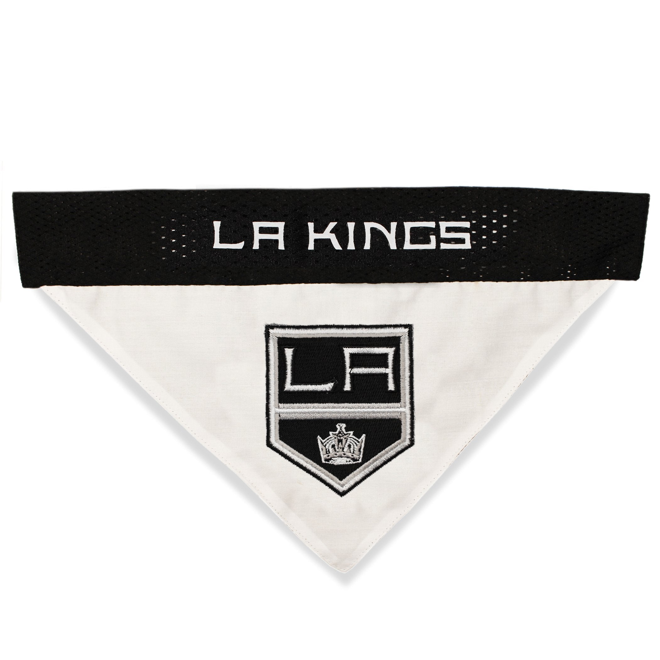 NHL Los Angeles Kings Bandana for Dogs & Cats, Small/Medium. - Cute & Stylish Bandana! The Perfect Hockey Fan Scarf Bandana, Gre