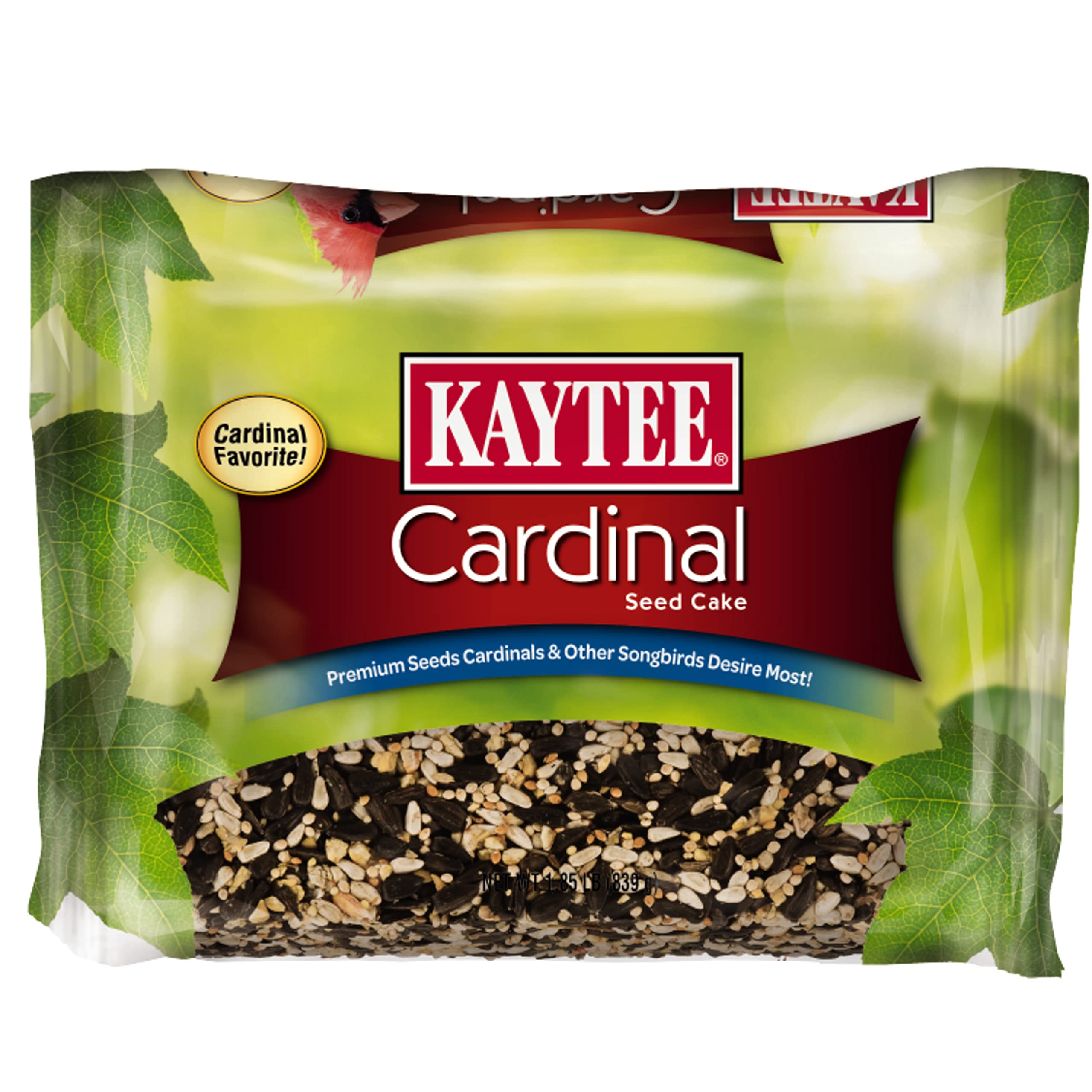 Kaytee Corn-a-Plenty Wild Bird Seed Cake 2.5 Pounds 4 Count