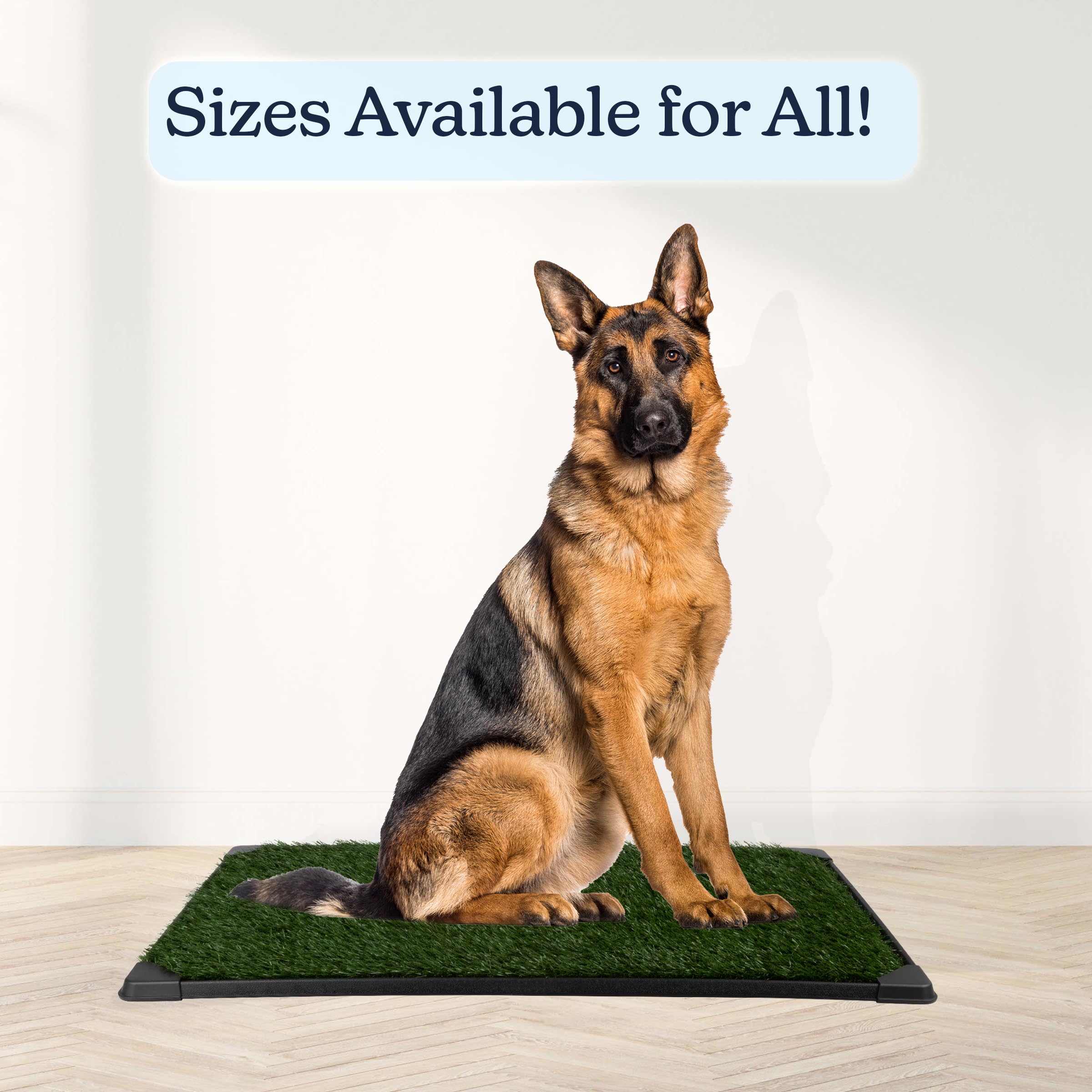 Dog Grass Pad With Tray - 35.5X23.5In Reusable Pee Pads For Dogs - 4-Layer Indoor/Outdoor Artificial Grass Pee Pad - Dog Housebr