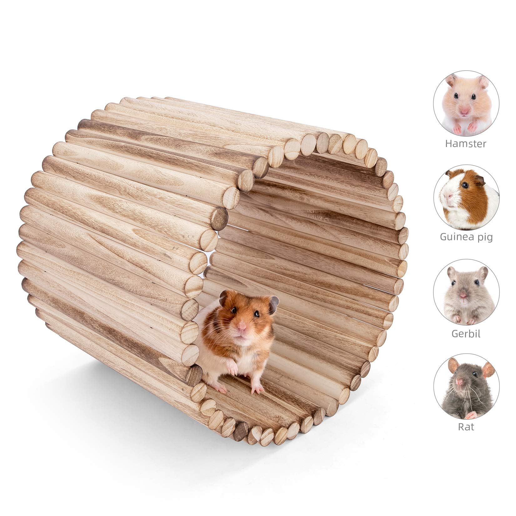 Niteangel Small Animal Climbing Toys - Suspension Bridge Ladder For Hamsters Gerbils Mice Rats Guinea Pigs Or Other Small Pets (23.6'' X 7.8'')