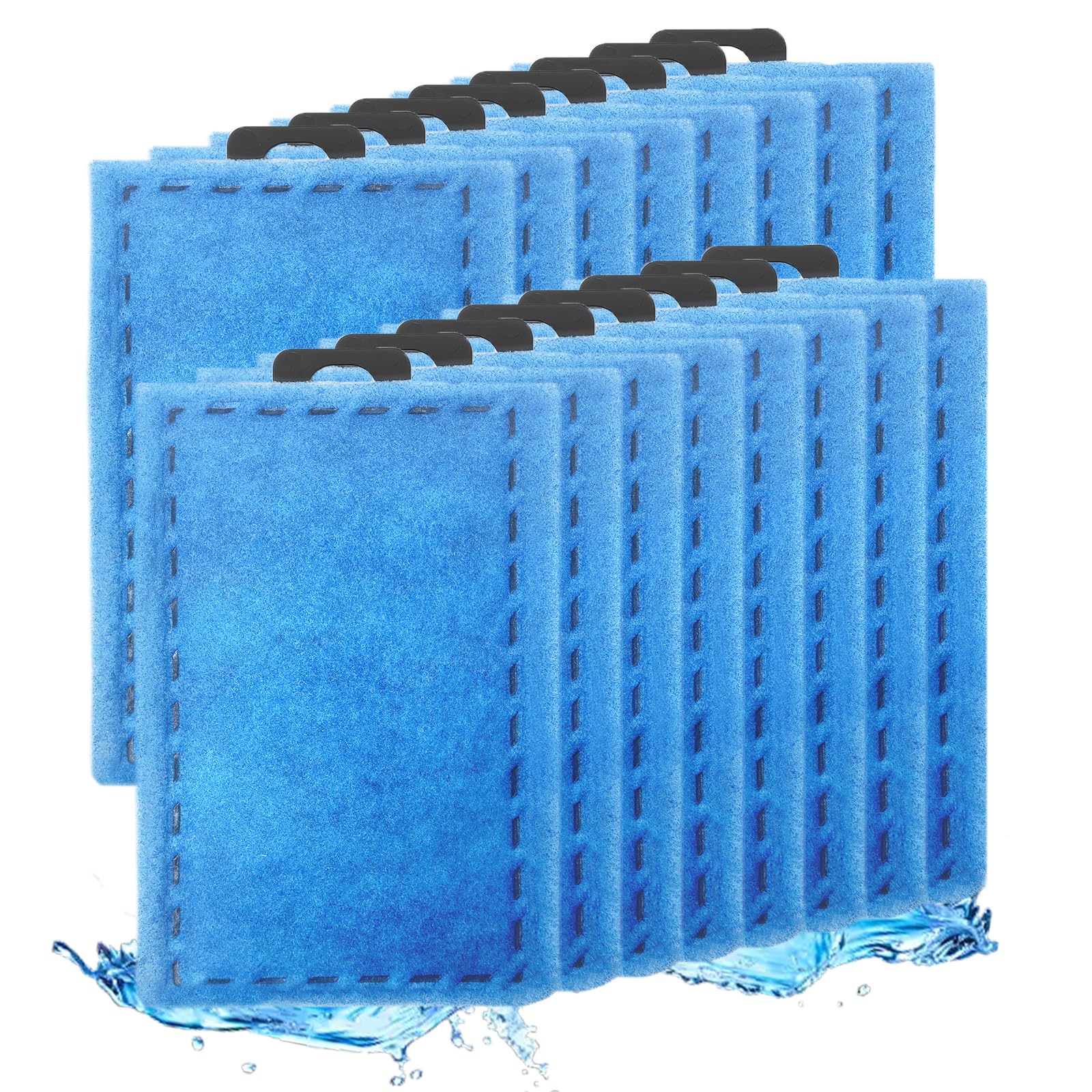 Driamor 16 Pack Rite-Size E Filter Cartridges Compatible With Marineland Emperor Pro Power Filter 450 & Original Emperor Power F